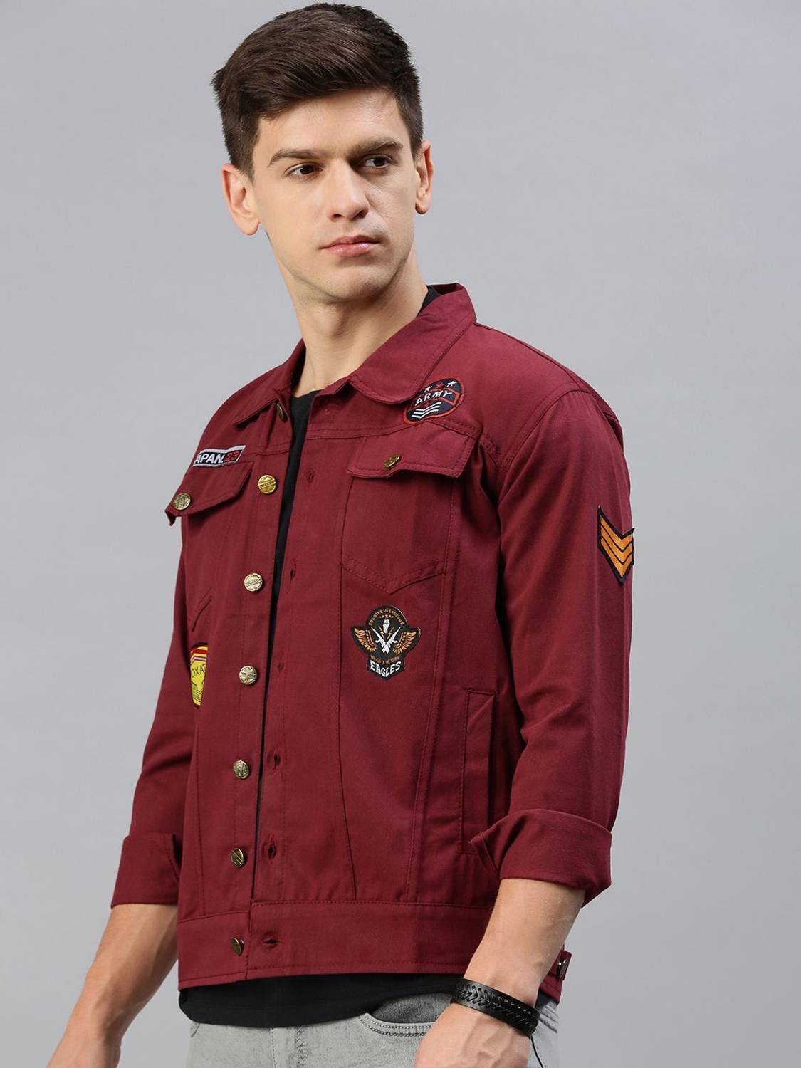 Shopsy VOXATI Men's Blue Denim Jacket - Image 4