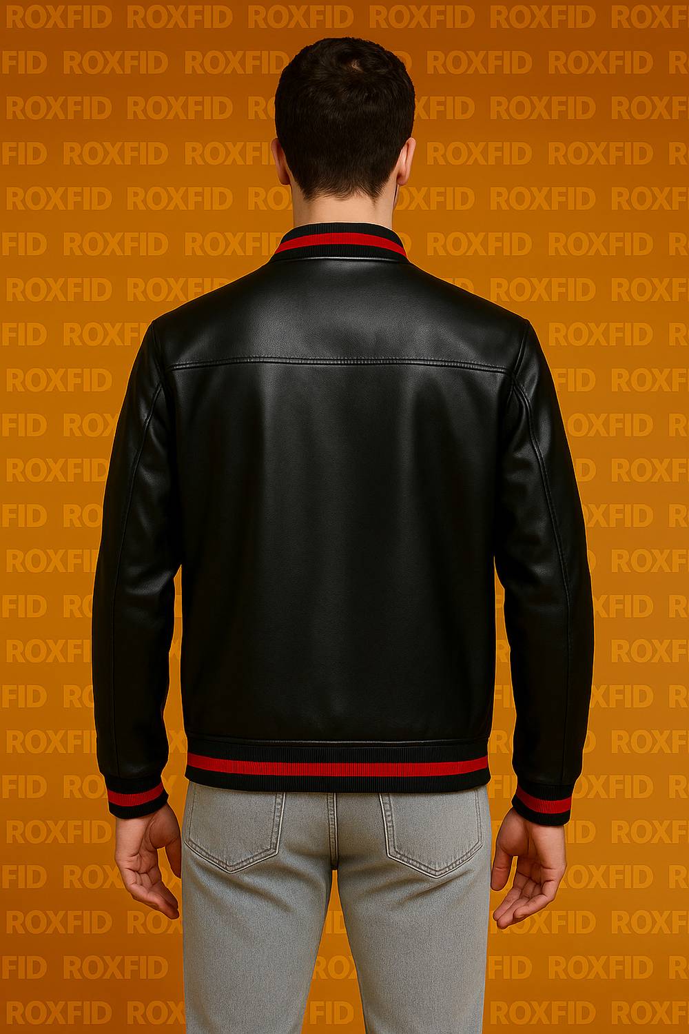 ROXFID Men Leather Jacket - Image 2