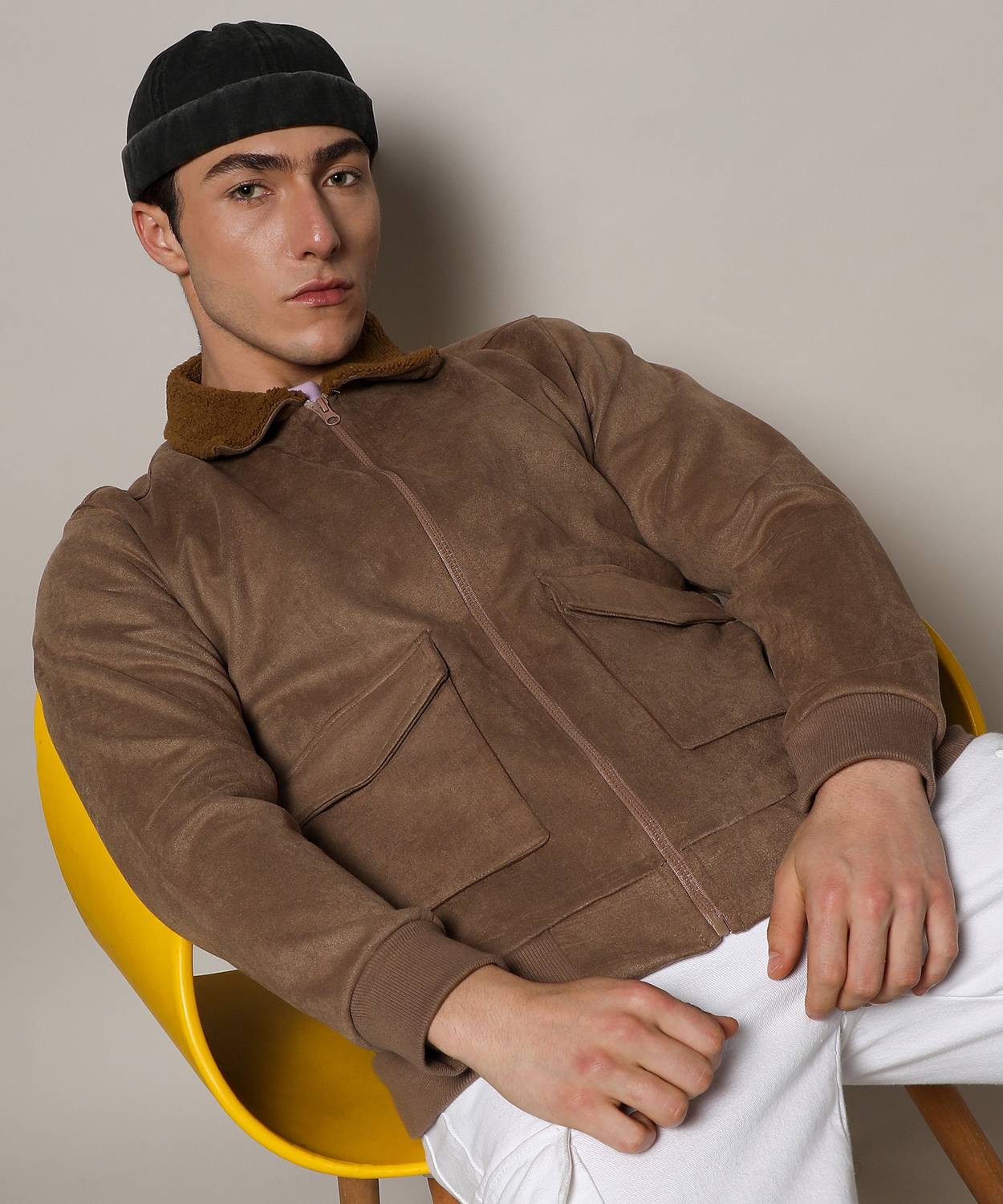 CAHOOT Full Sleeve Colorblock Men Jacket - Image 1