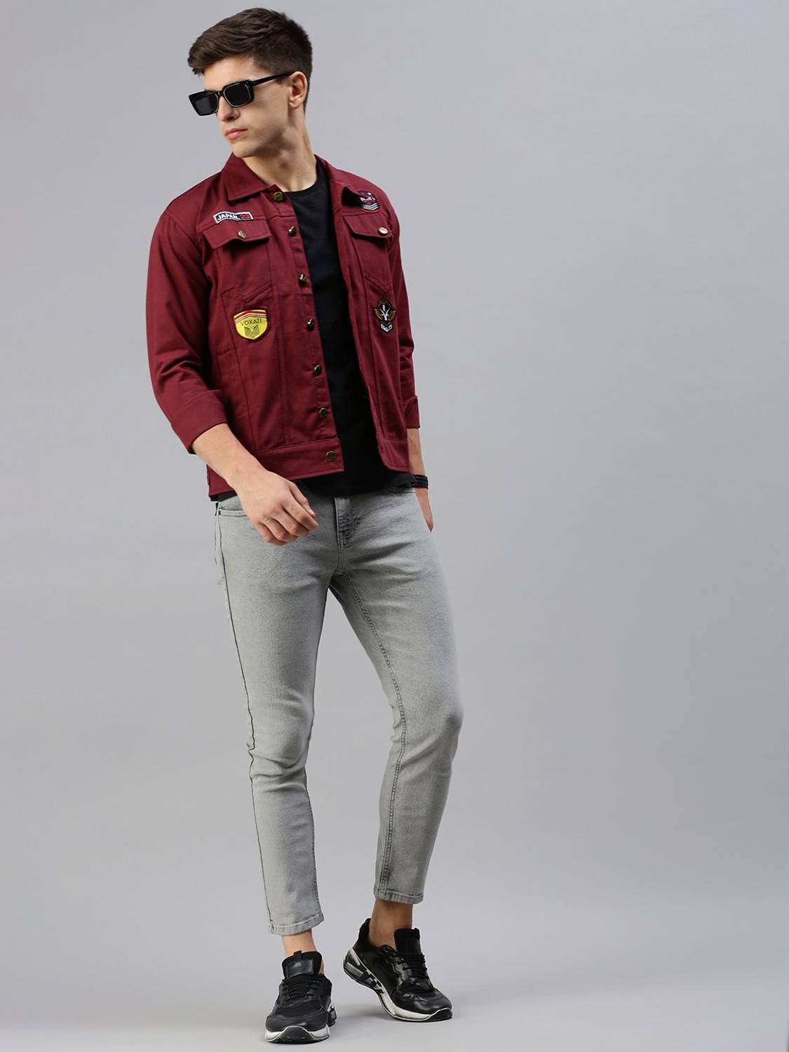 Shopsy VOXATI Men's Blue Denim Jacket - Image 5