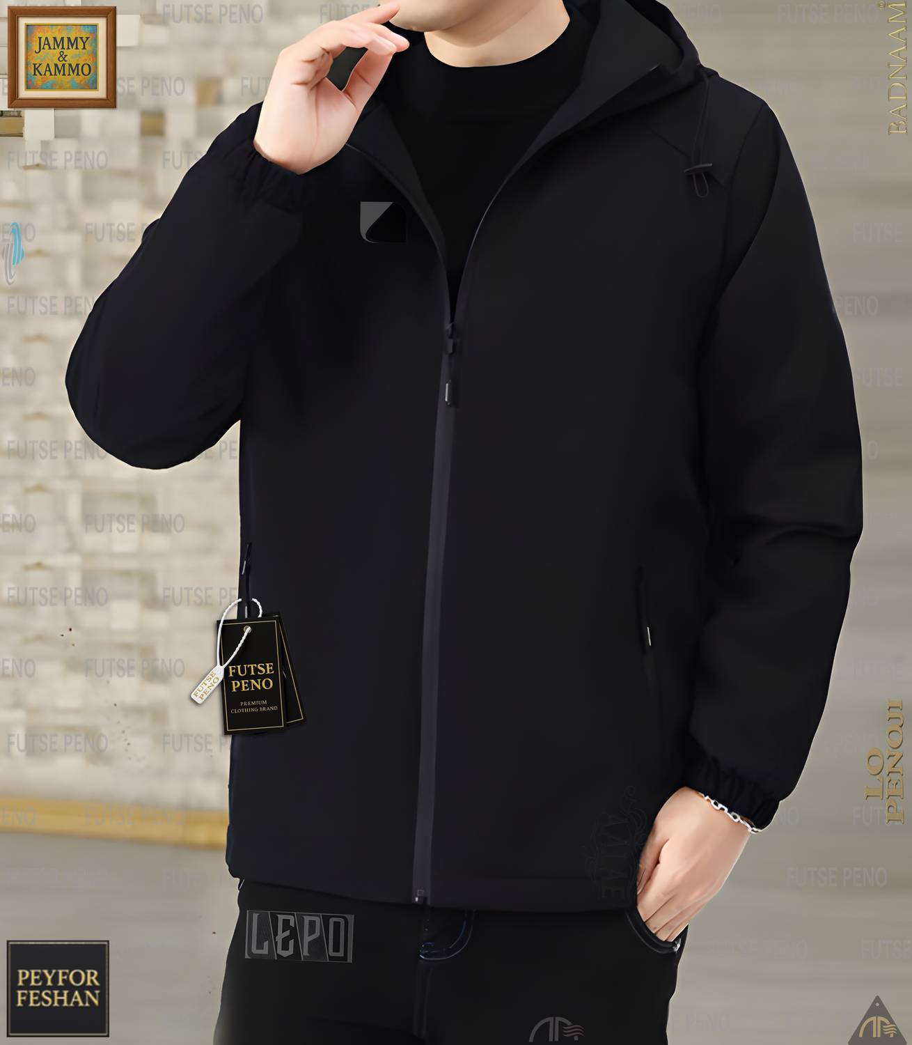 Shopsy FUTSE PENO Men's Full Sleeve Colorblock Jacket - Image 3