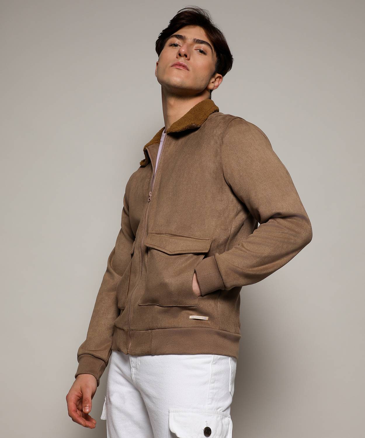 CAHOOT Full Sleeve Colorblock Men Jacket - Image 4