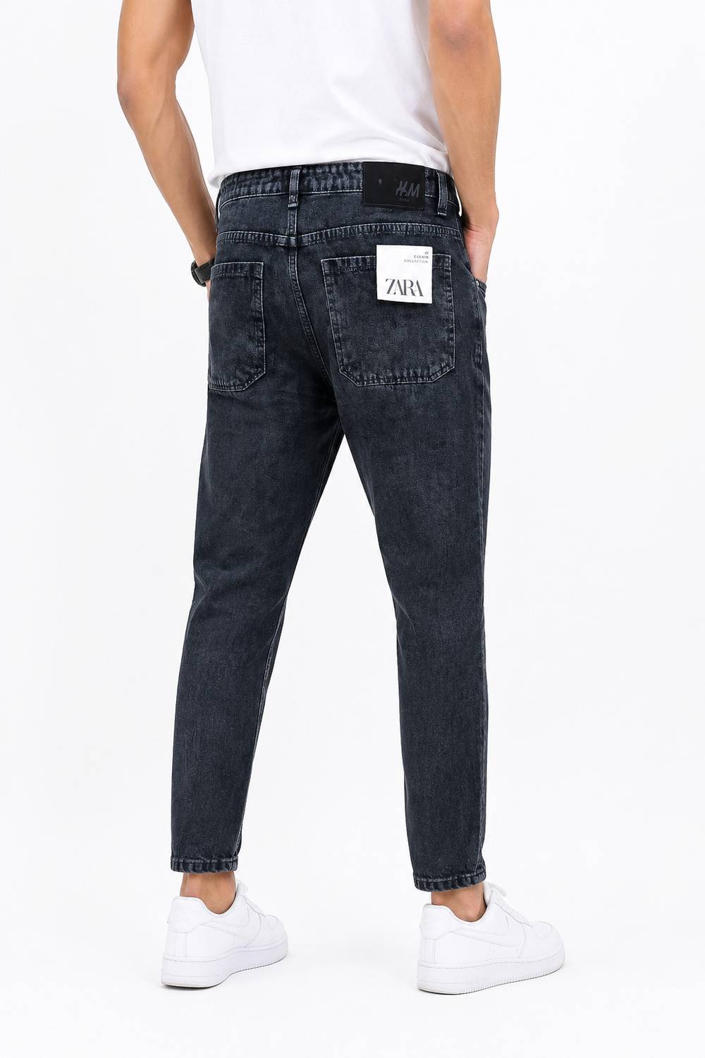 COZYON Straight Fit Men Grey Jeans - Image 2
