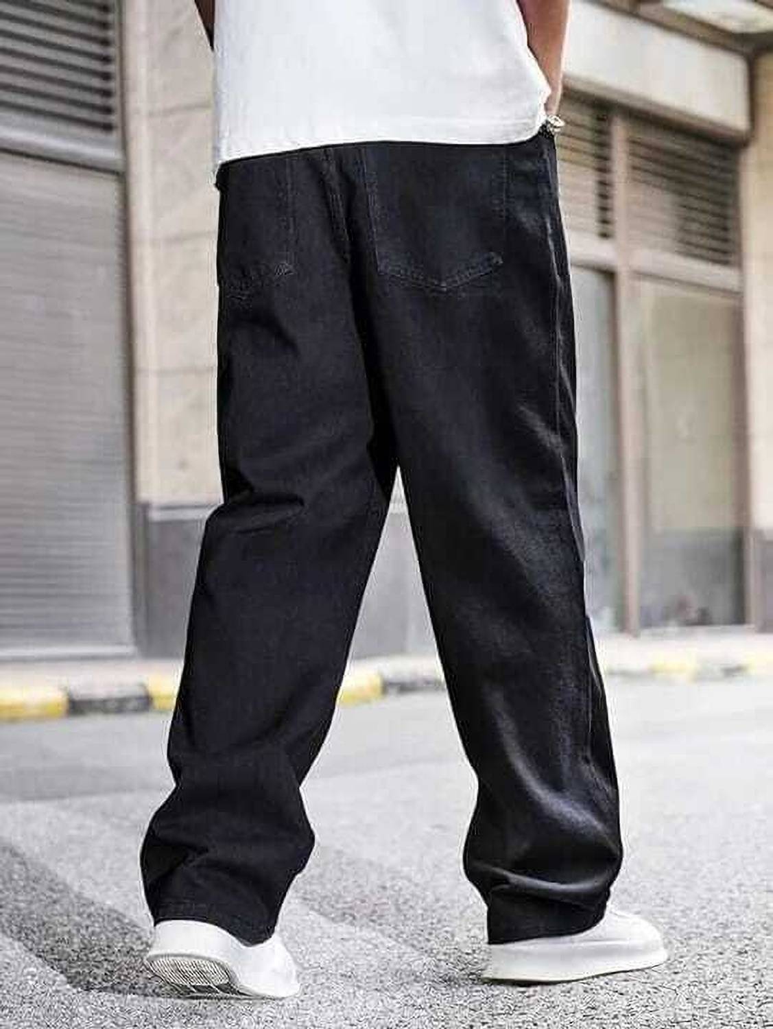 RKDENIM Straight Fit Men Black Jeans - Image 2