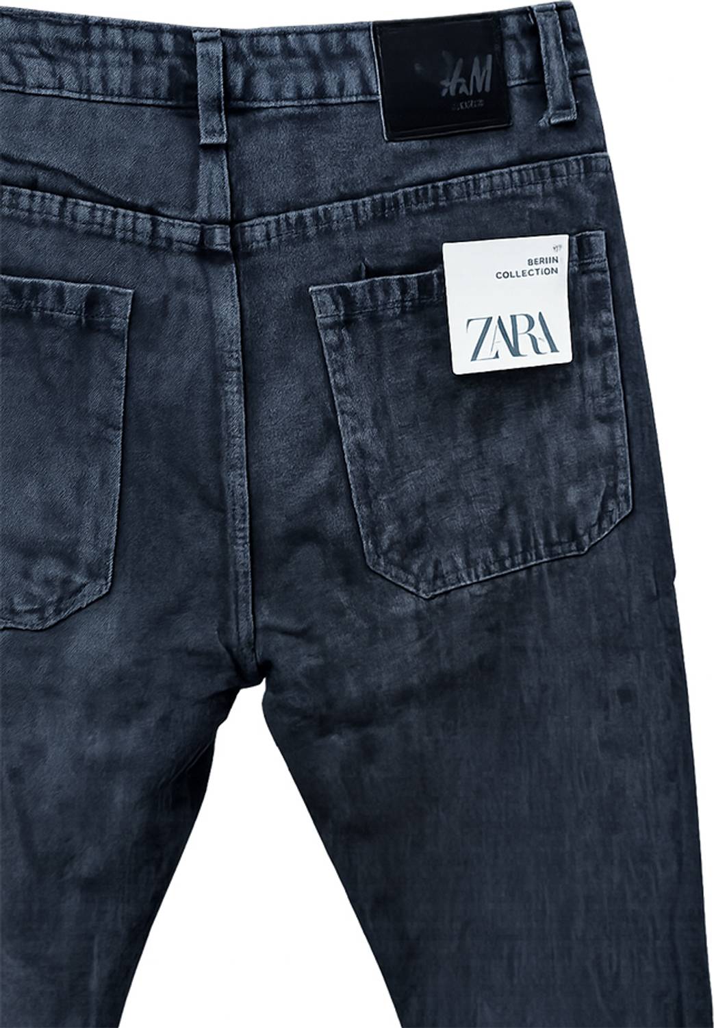 COZYON Straight Fit Men Grey Jeans - Image 4