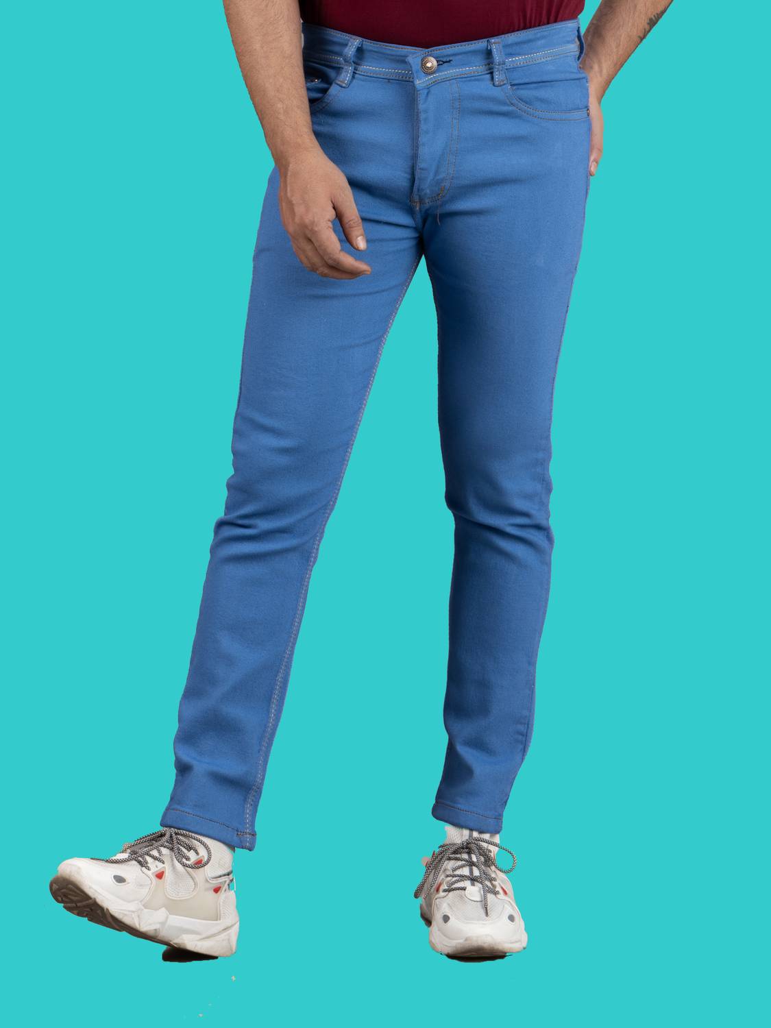 Marsh-X Slim Men Light Blue Jeans