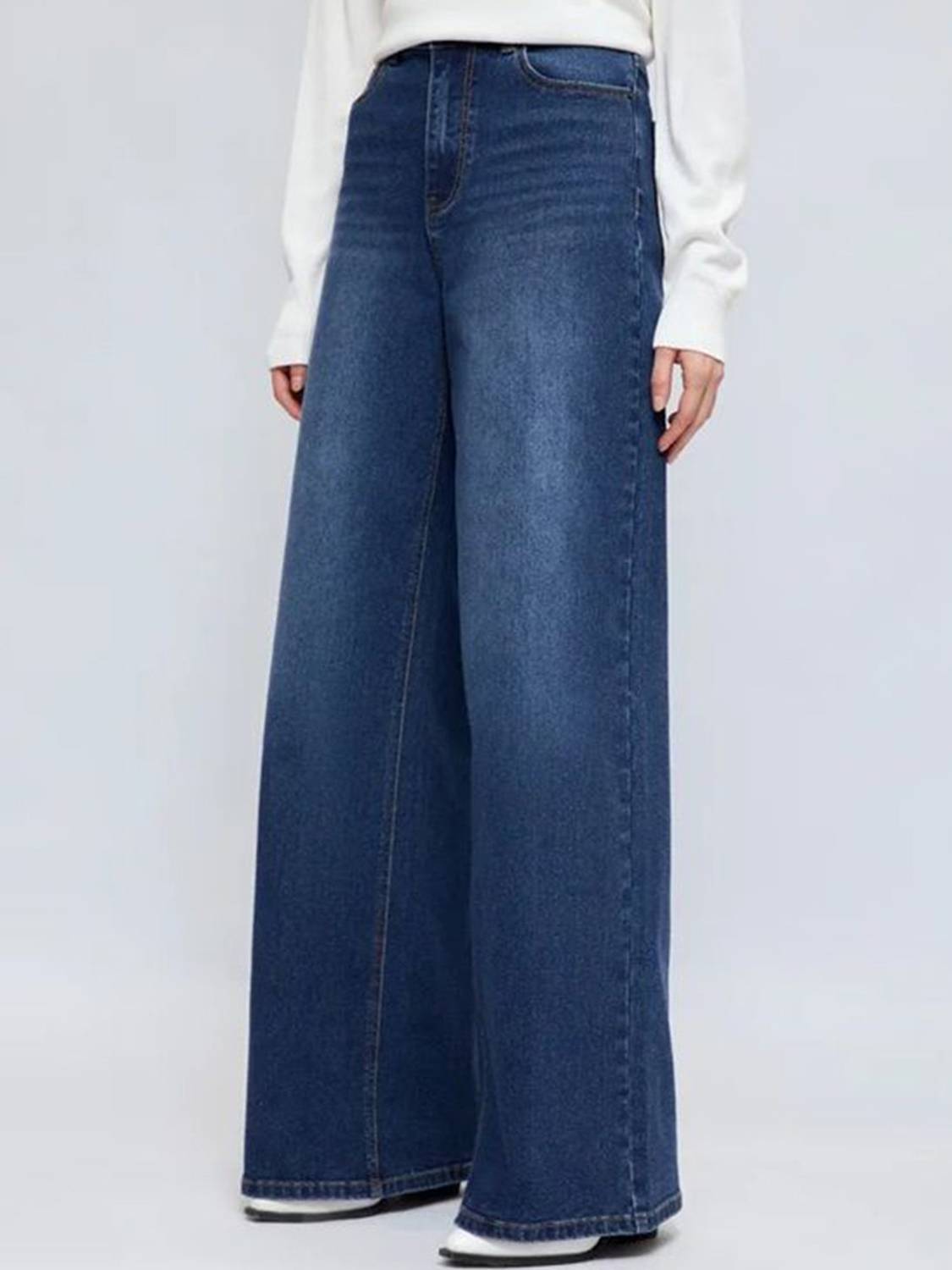AADVI FASHION Loose Fit Women Dark Blue Jeans - Image 1