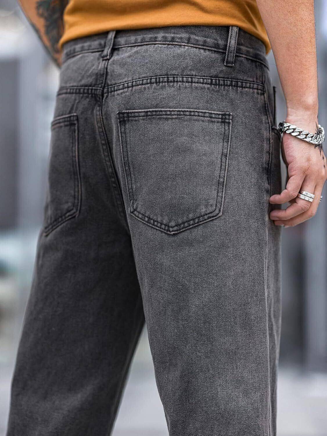 Denim Life Men Grey Jeans - Image 5