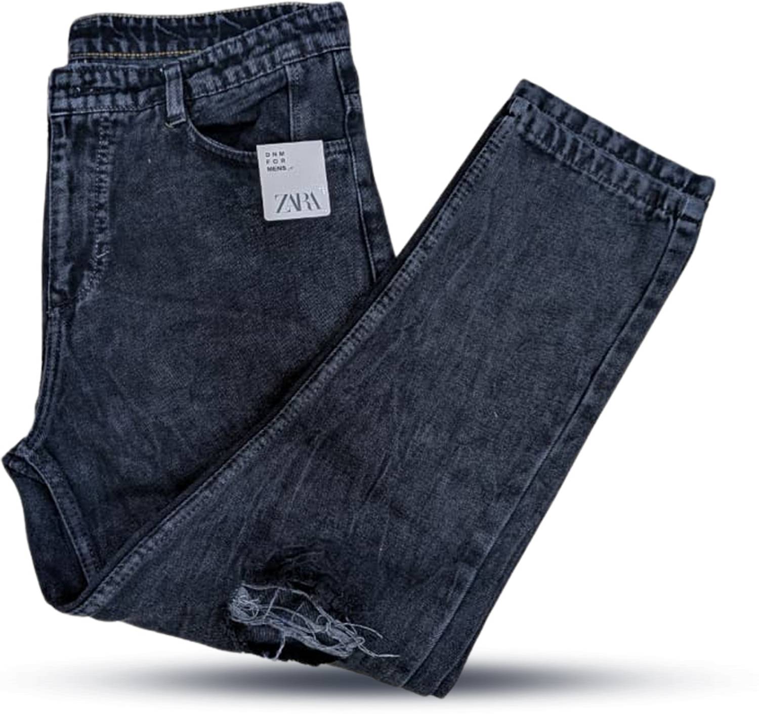 COZYON Straight Fit Men Grey Jeans - Image 1