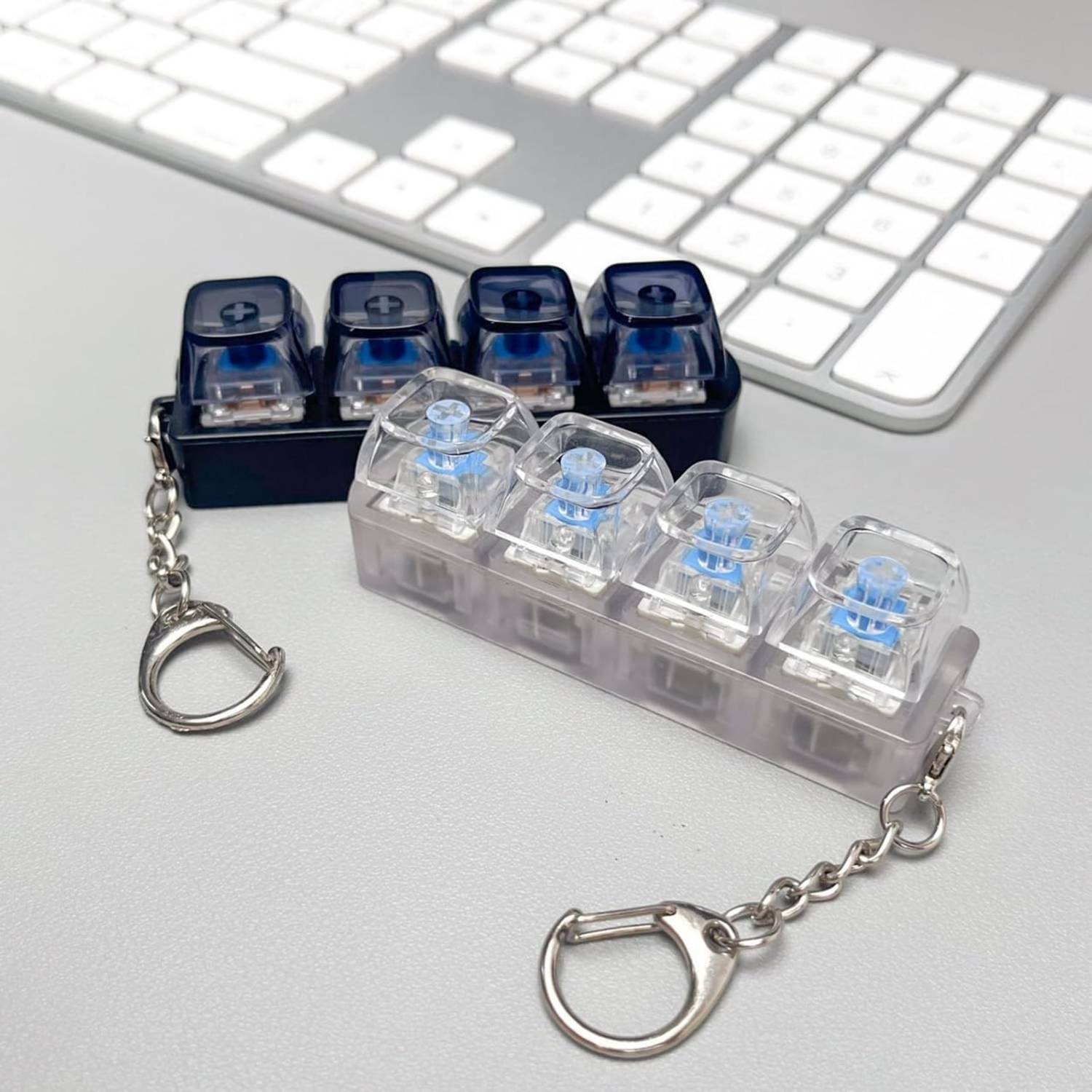 Opnex 4-in-1 Keyboard Fidget Keychain - Image 3