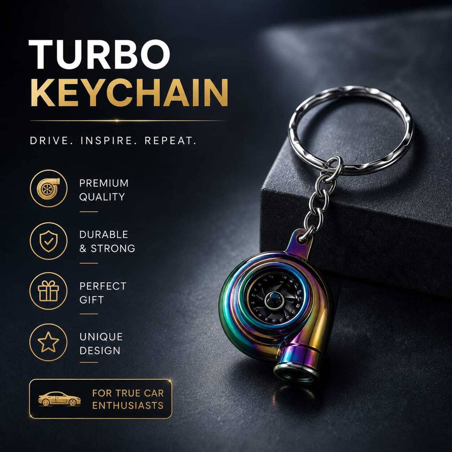Keychain TURBO-KC-01 Key Chain - Image 3