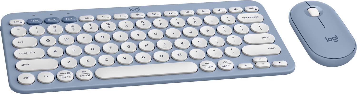 Shopsy Logitech Pebble 2 Combo Bluetooth Keyboard - Image 1