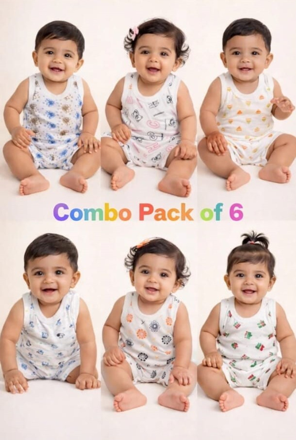 Vfirst Baby Boys & Baby Girls Casual Vest Shorts
