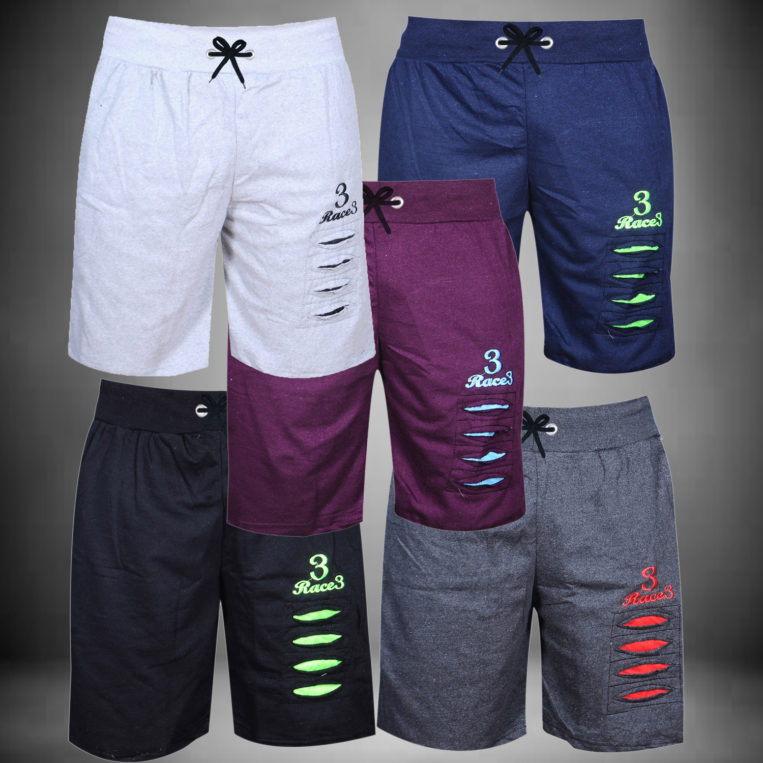 FASHIONATEWORLD Short For Boys Casual Printed Pure Cotton