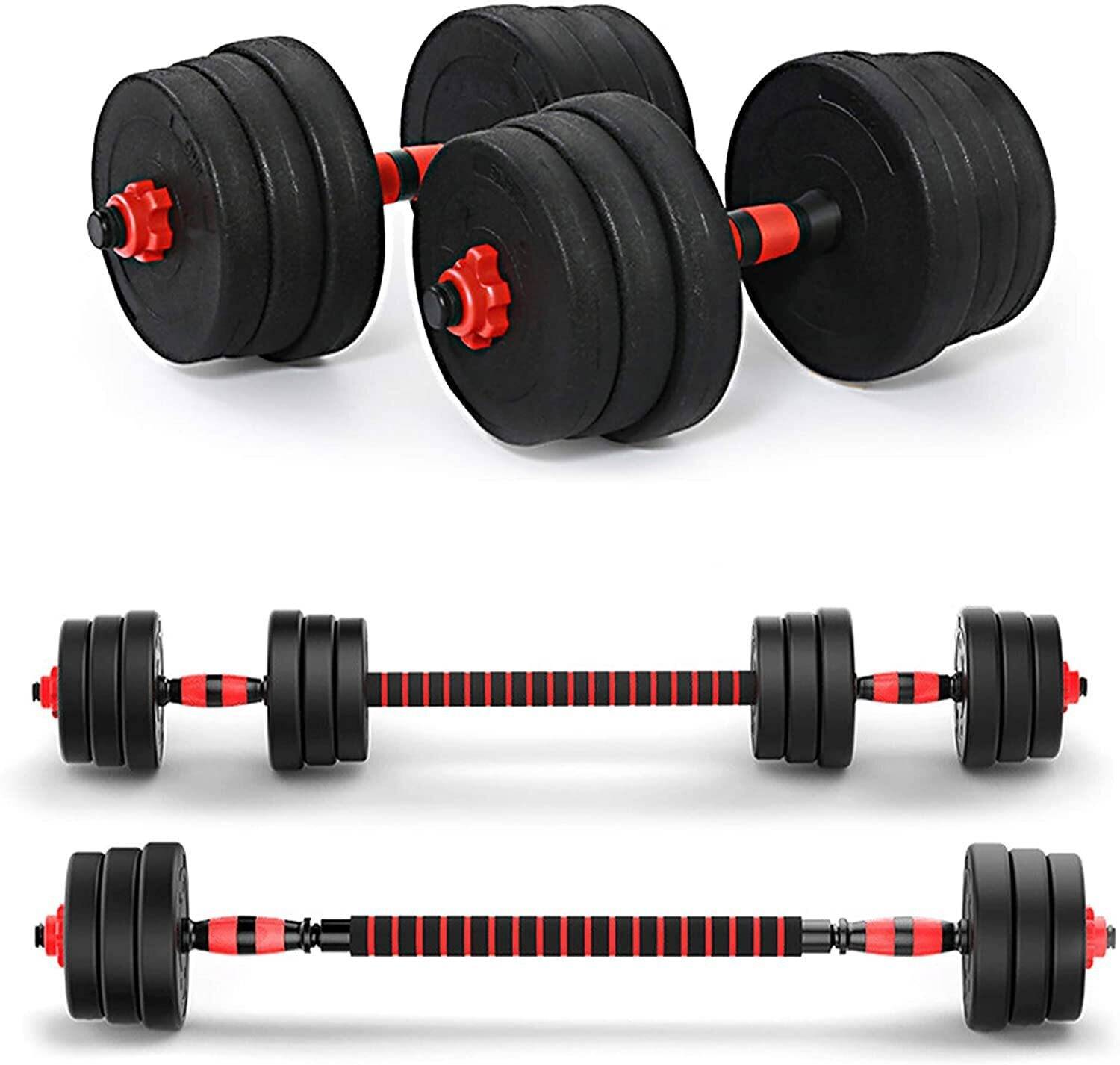 LEAO 10 kg Dumbbells Set and Fitness Kit - Image 1