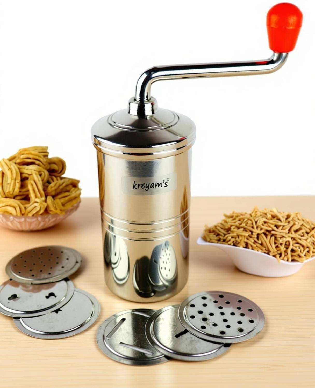 Kreyam's Set of 6 Pattern Discs Kitchen Press Pack of 6 - Image 5