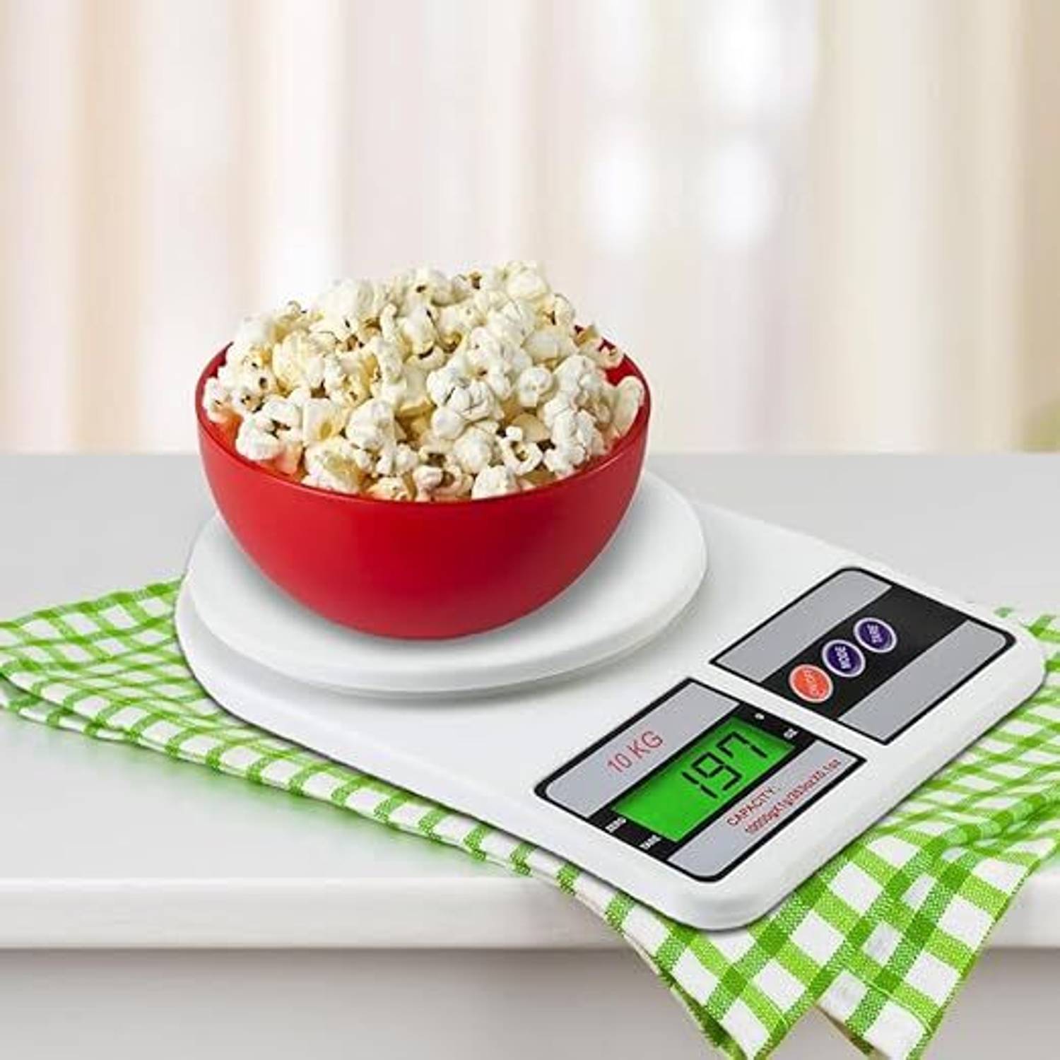Clickzy 10kg Digital Weight Machine - Image 2