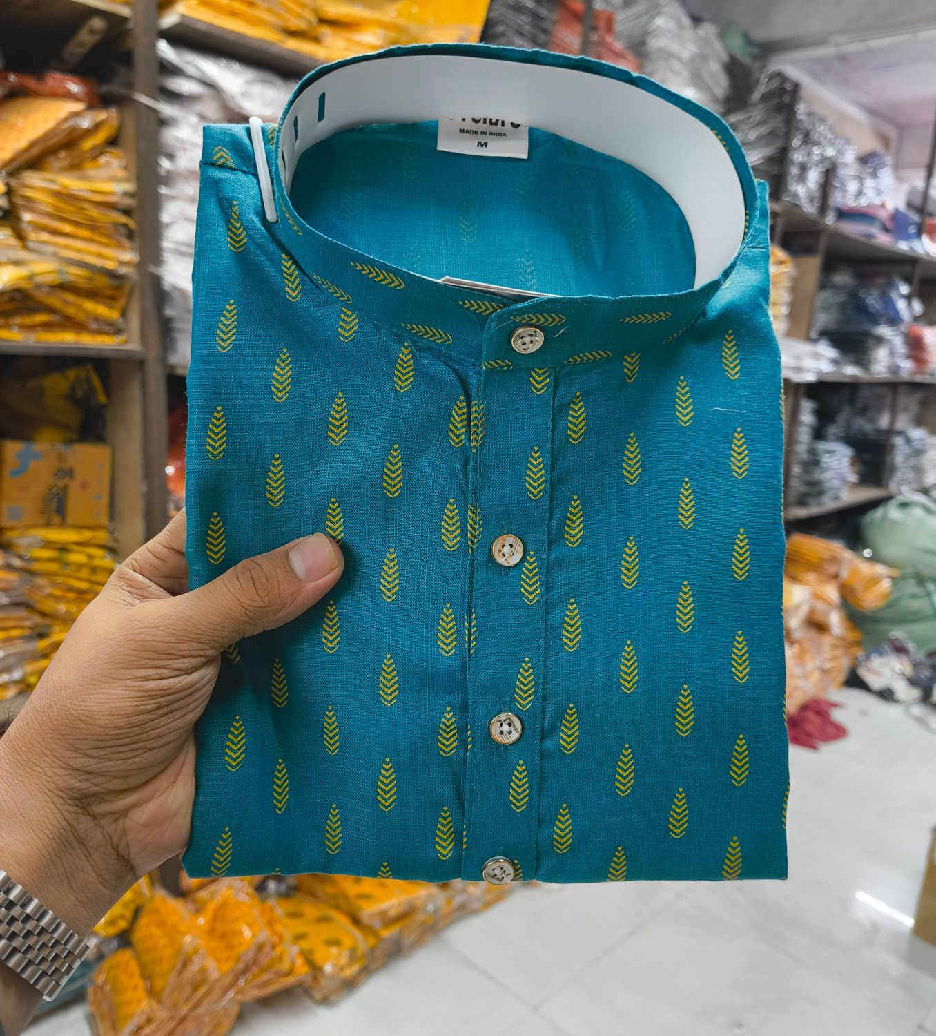 FRELURO Men Printed Kurta