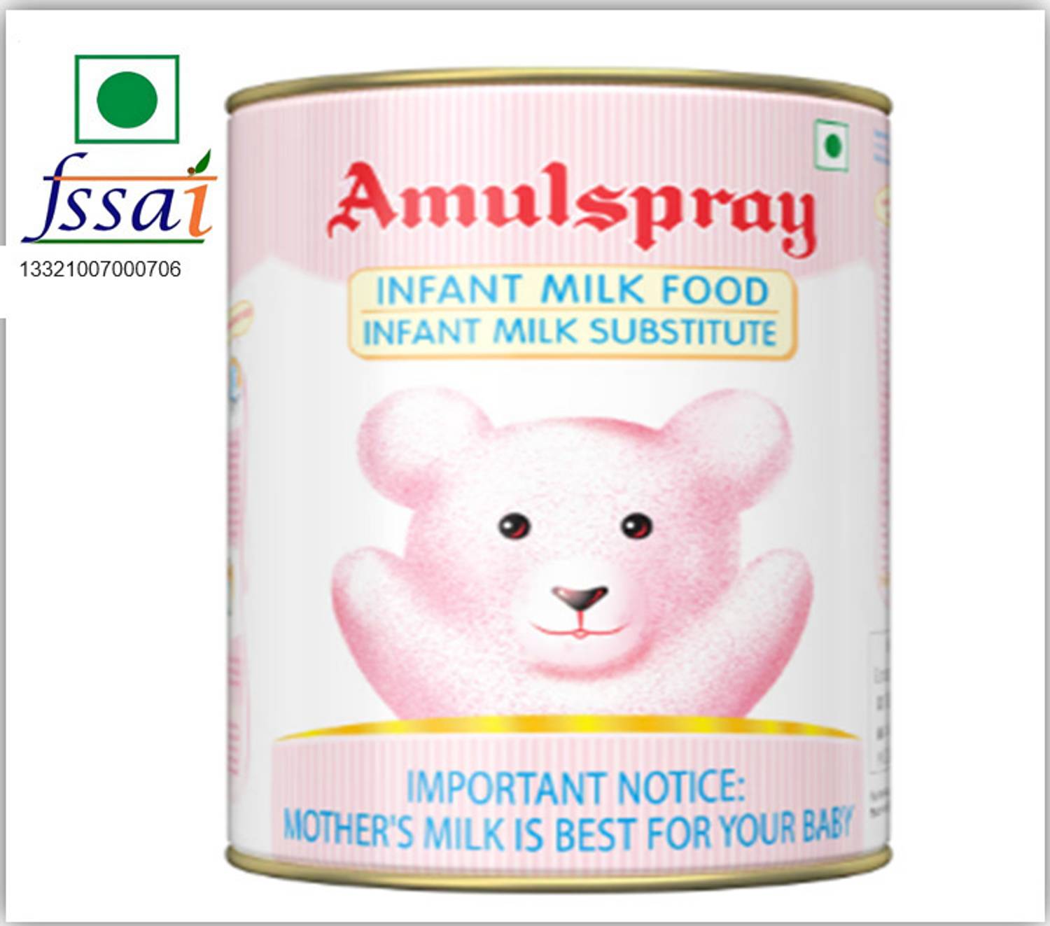 Amul Milk Spray Powder 500G Pack of 1 - Image 1