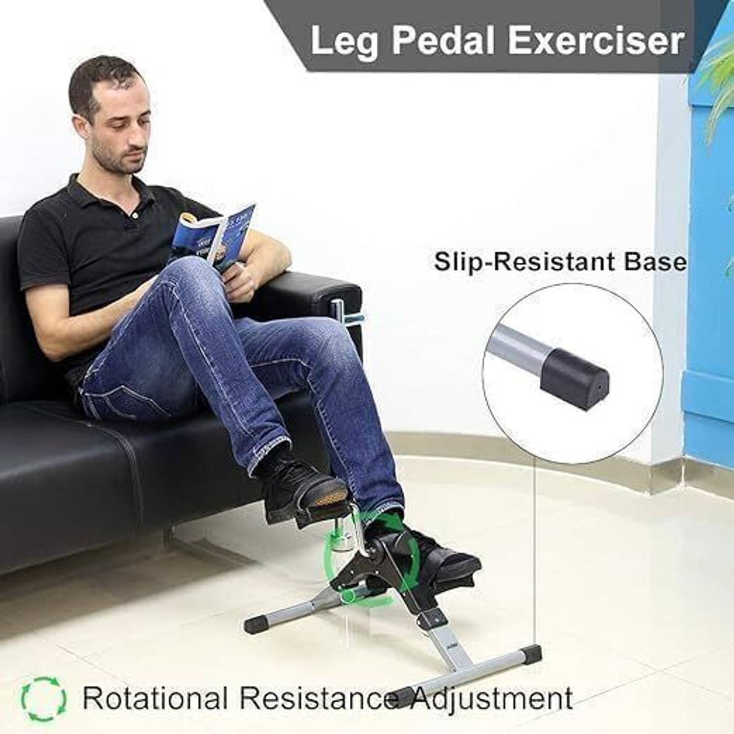 ZAIZ Pedal Exerciser with Digital Display - Image 4