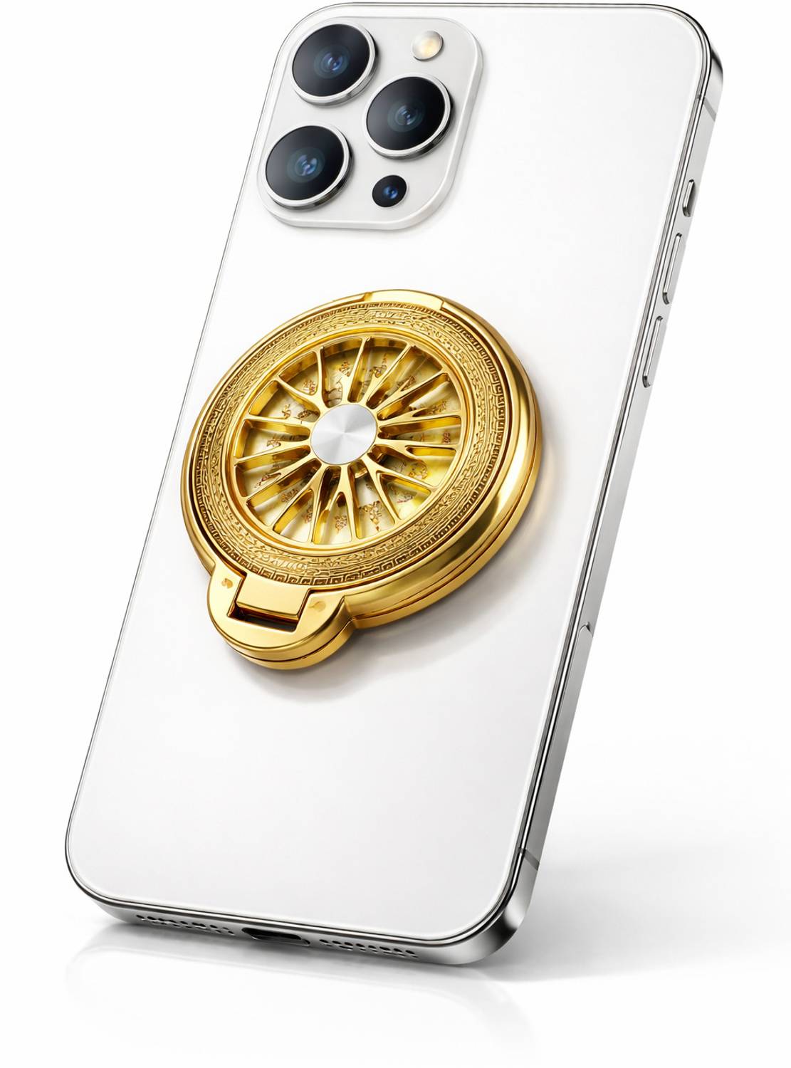 GrandCircuit Rotating Wheel Stand Mobile Holder - Image 1