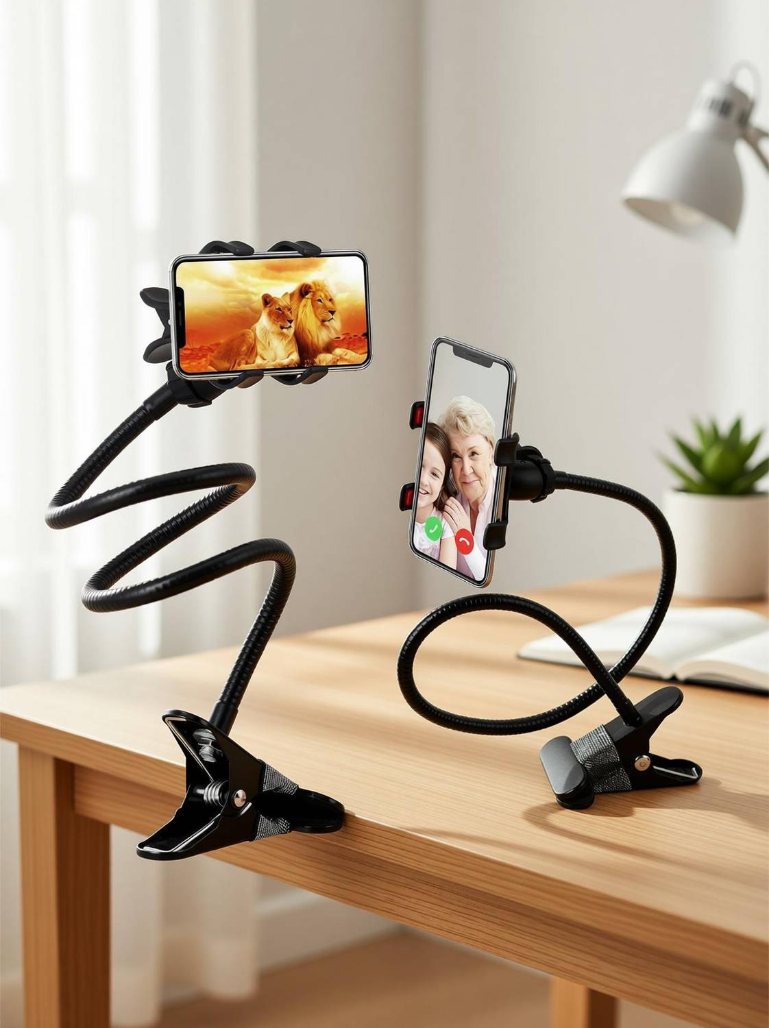Hold up Flexible Mobile Tabletop Stand for All Smartphones - Image 1