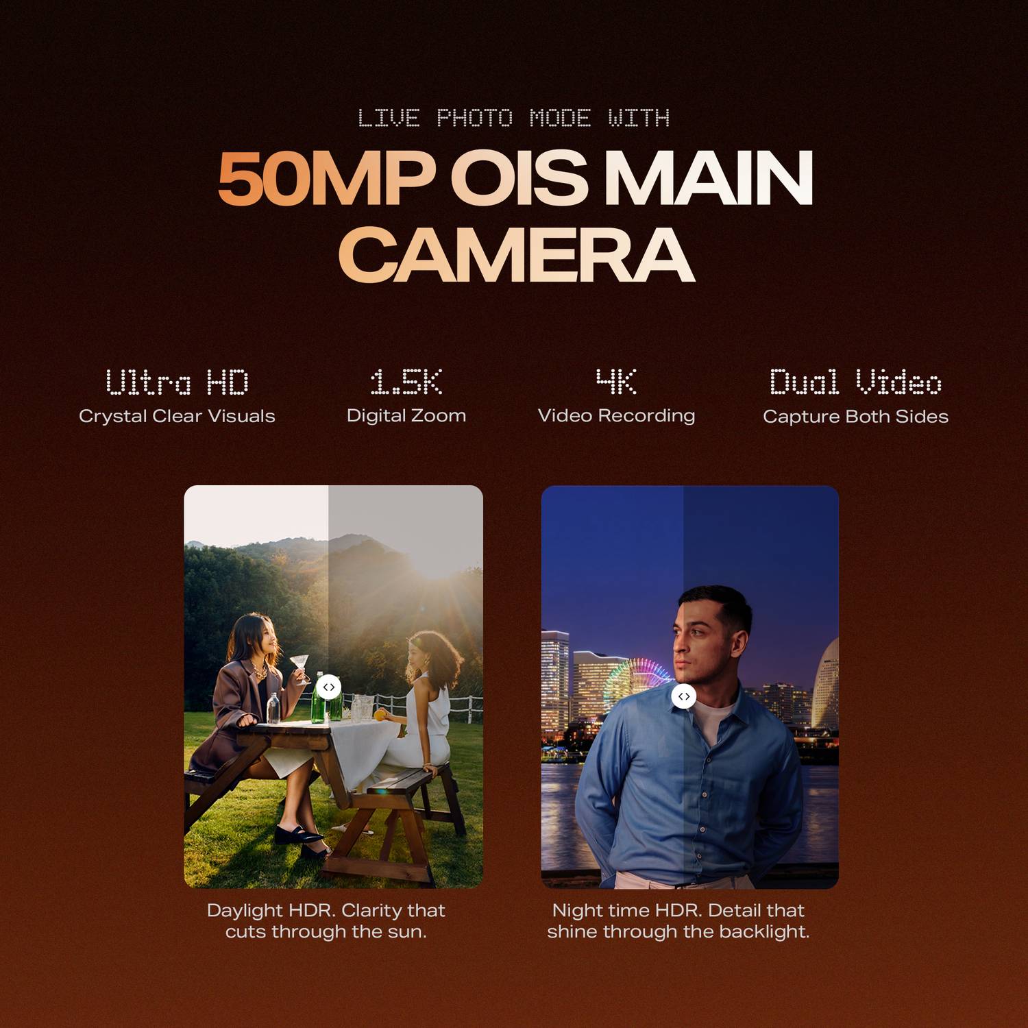 Infinix NOTE 60 Pro 256GB Solar Orange - Image 5