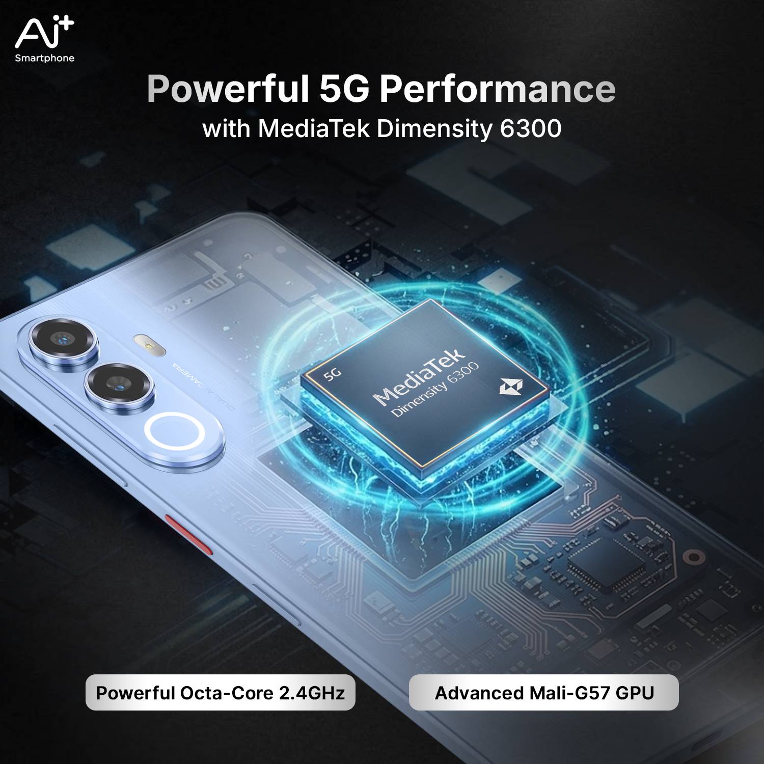Ai+ Nova 2 Neo 5G (Blue, 128 GB) - Image 3