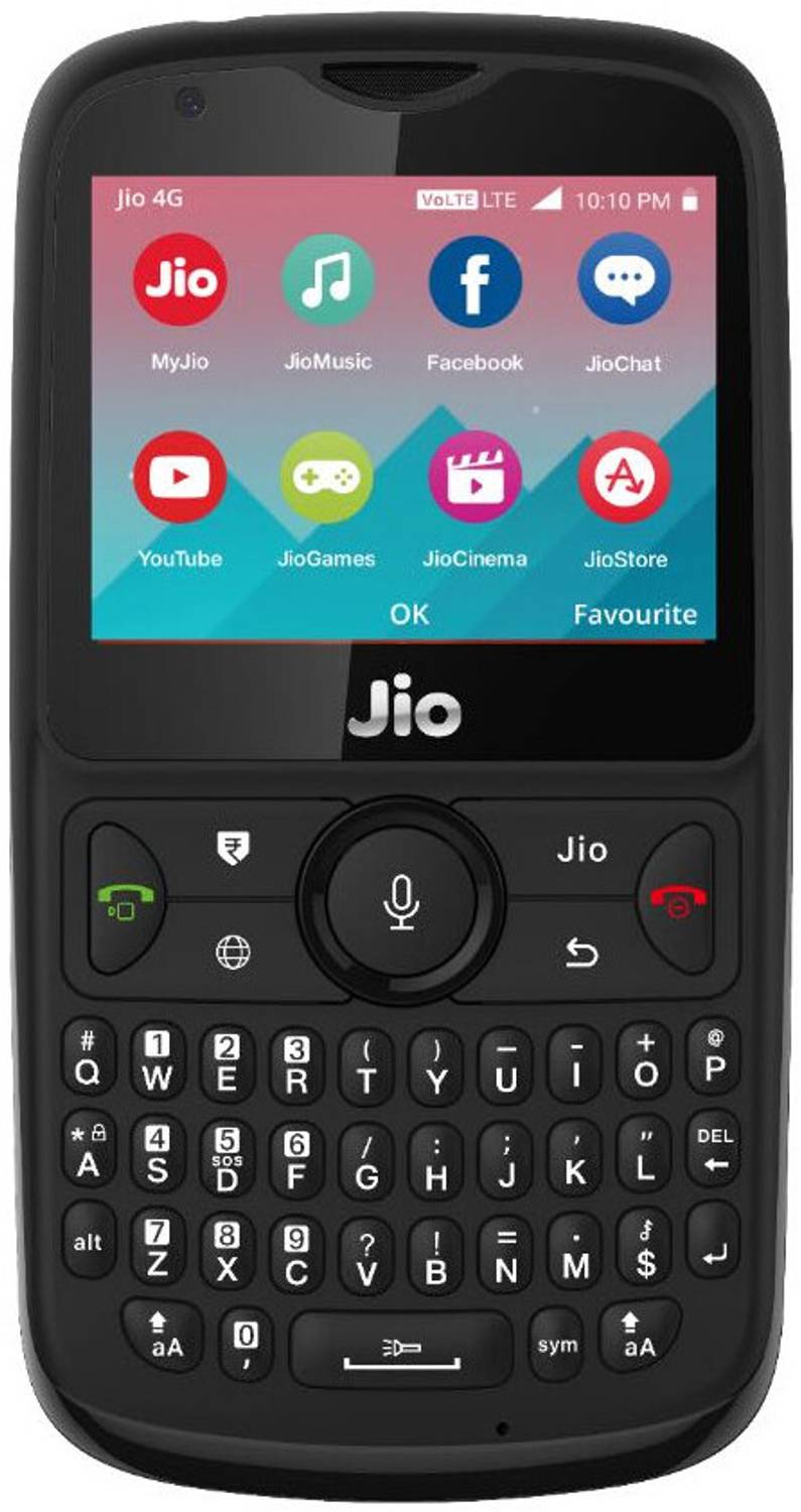 Jio JioPhone 2 QWERTY Black 4GB - Image 1