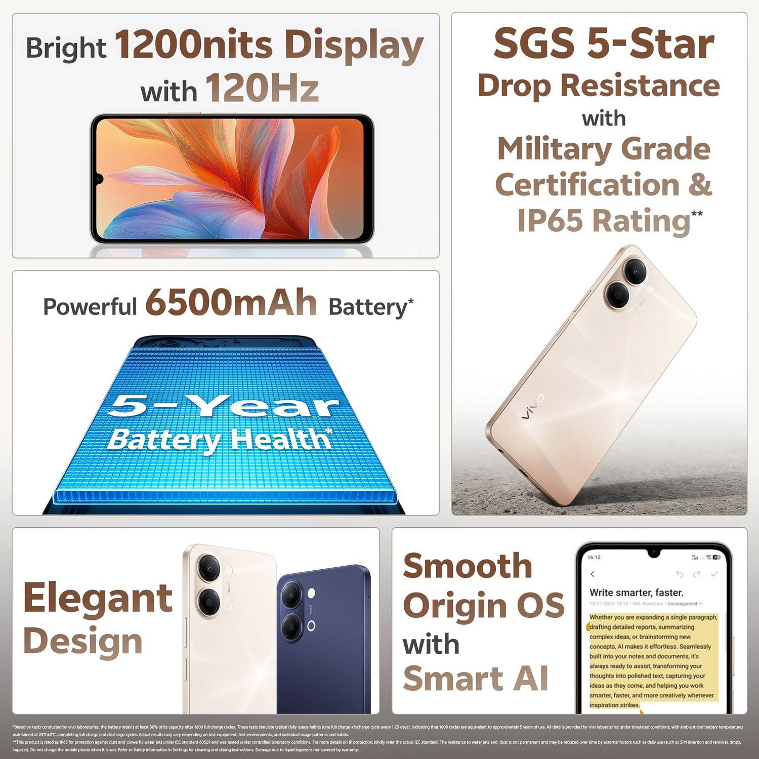 vivo Y05 64GB Mystic Blue - Image 2