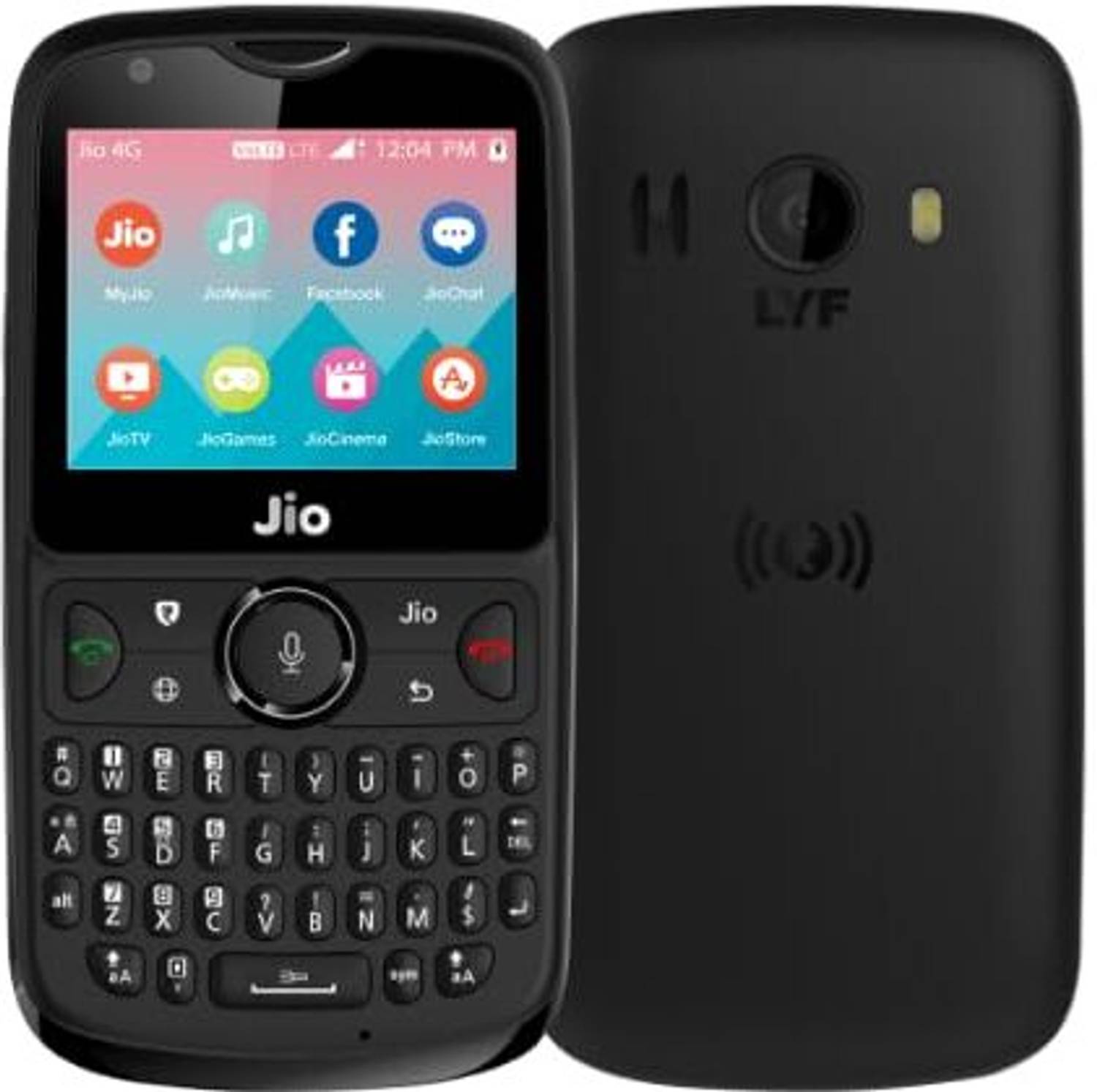 Jio JioPhone 2 QWERTY Black 4GB - Image 2