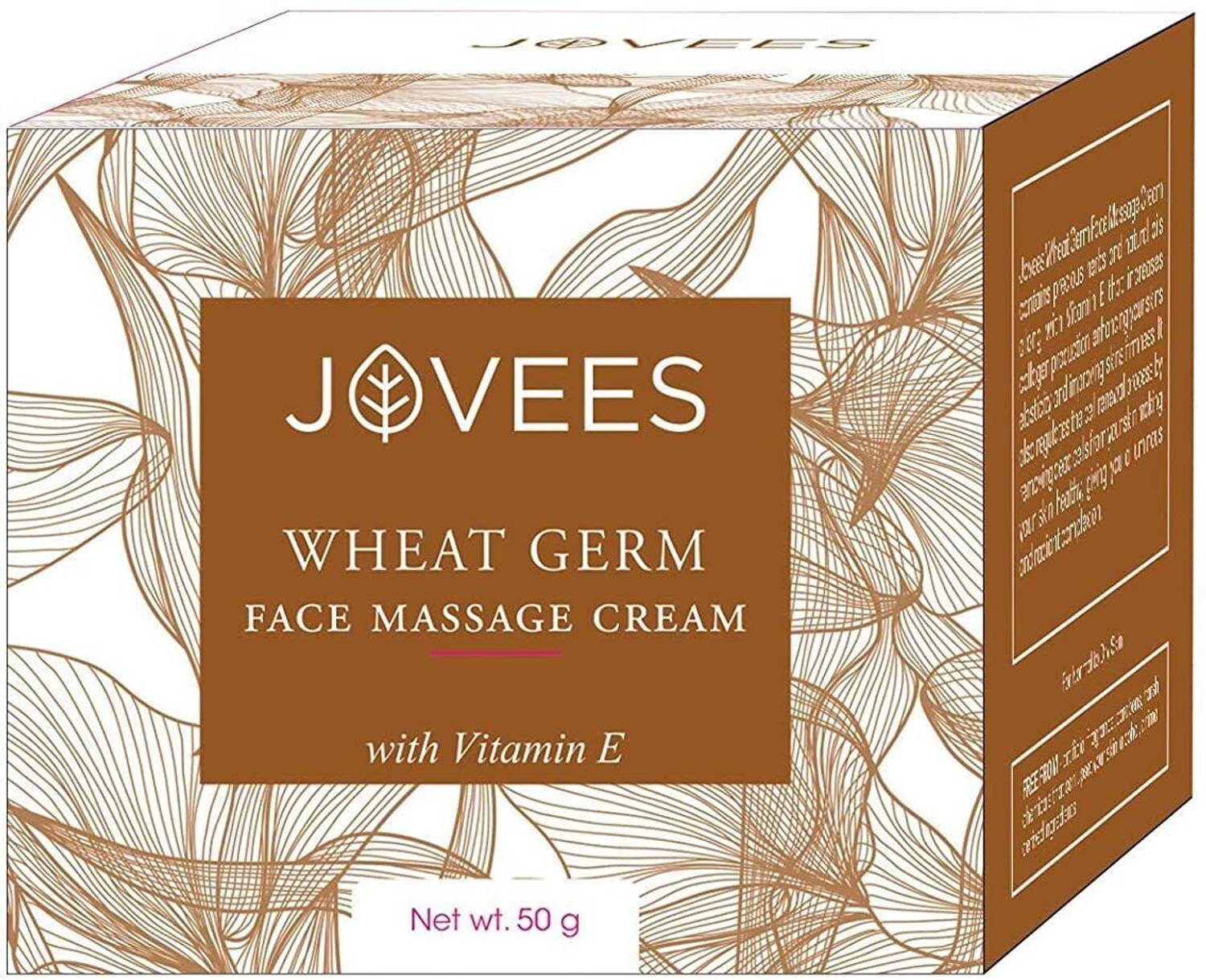 Jovees Wheat Germ Face Massage Cream | Natural Ingre Jovees Wheat Germ Face Massage Cream | Natural Ingre