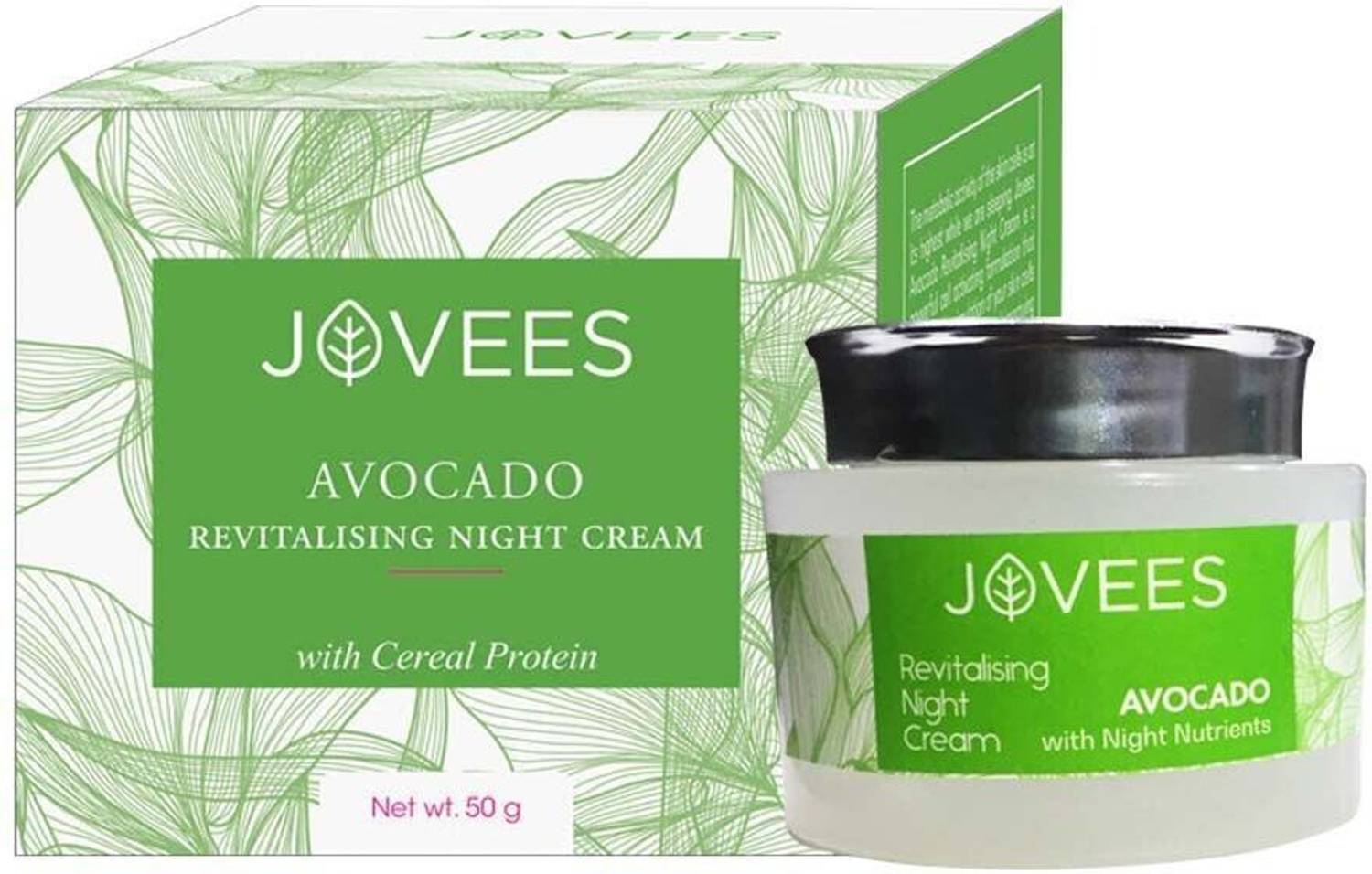 Jovees Avocado Revitalising Night Cream | Natural In Jovees Avocado Revitalising Night Cream | Natural In
