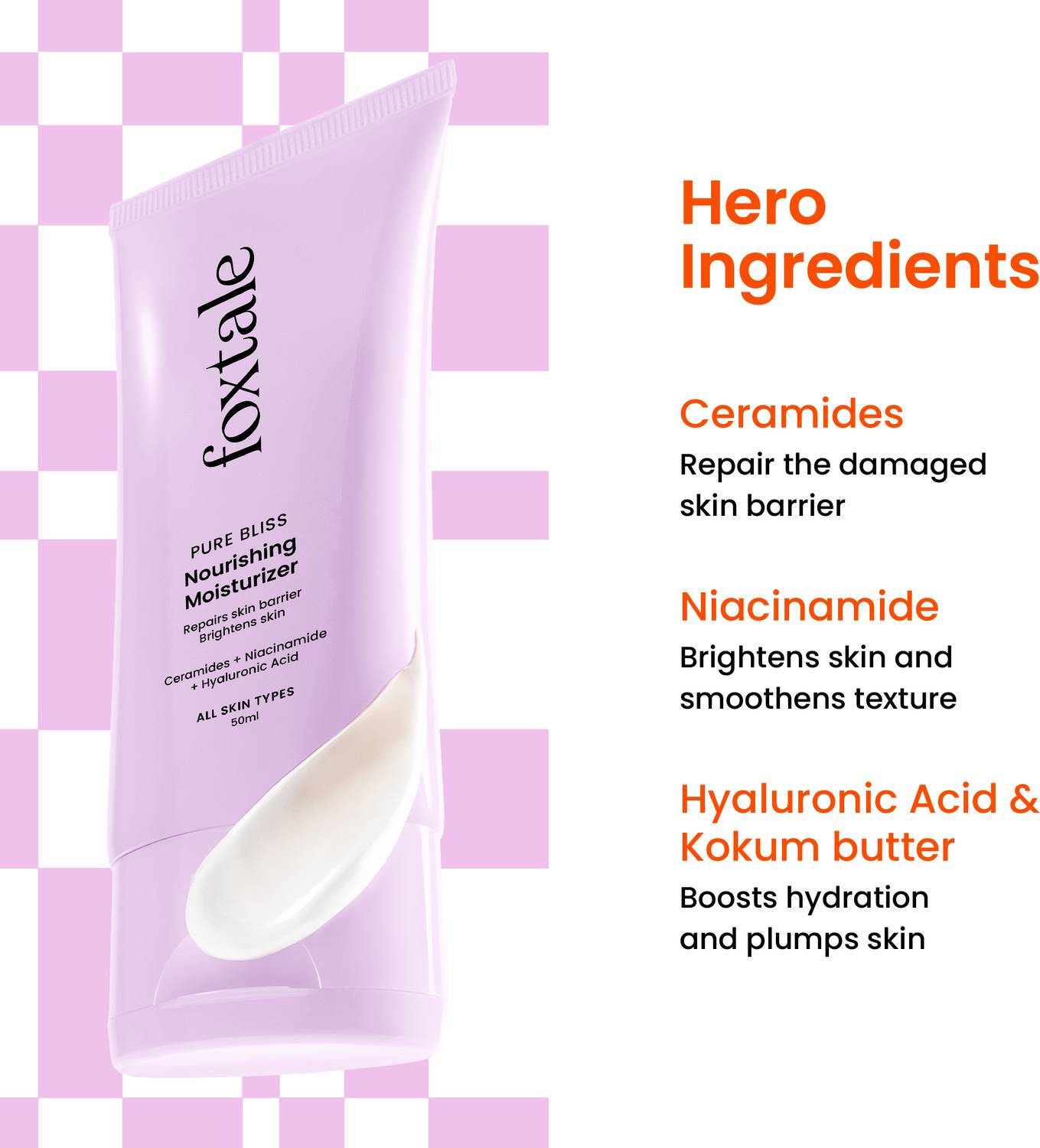 Foxtale Nourishing Moisturiser 50ml - Image 3
