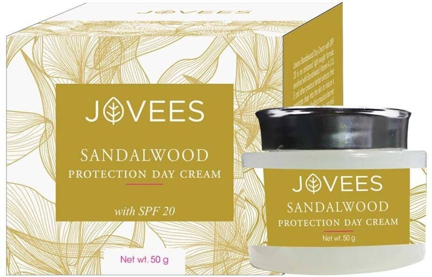 Jovees Sandalwood Protection Day Cream | Oily, Sensi Jovees Sandalwood Protection Day Cream | Oily, Sensi