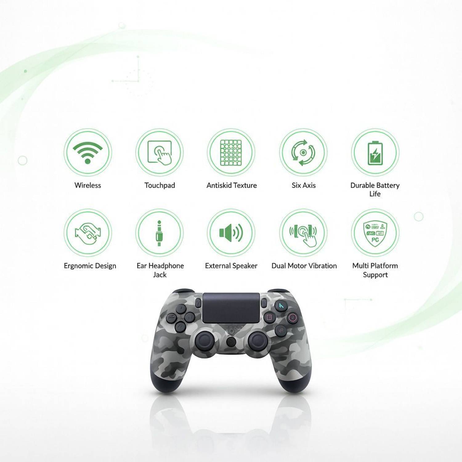 Elite Gaming Hub Playstation Dualshock4 Wireless Gamepad - Image 5