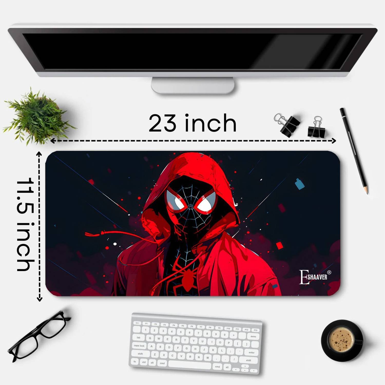 Eshaaver Spiderman Graphic Large Mouse Pad - Image 4