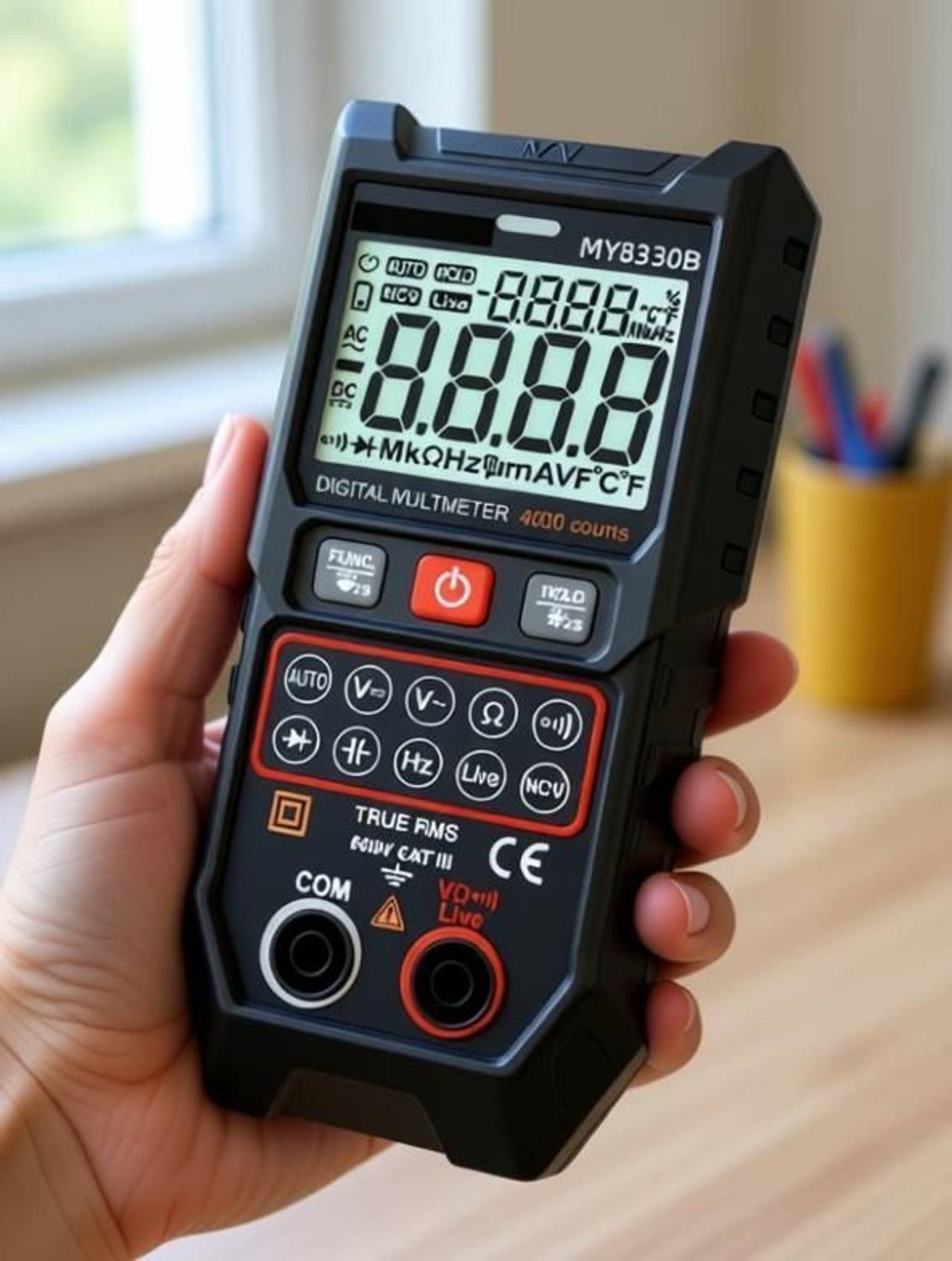 SG Flash TRMS 4000 Counts Digital Multimeter - Image 4