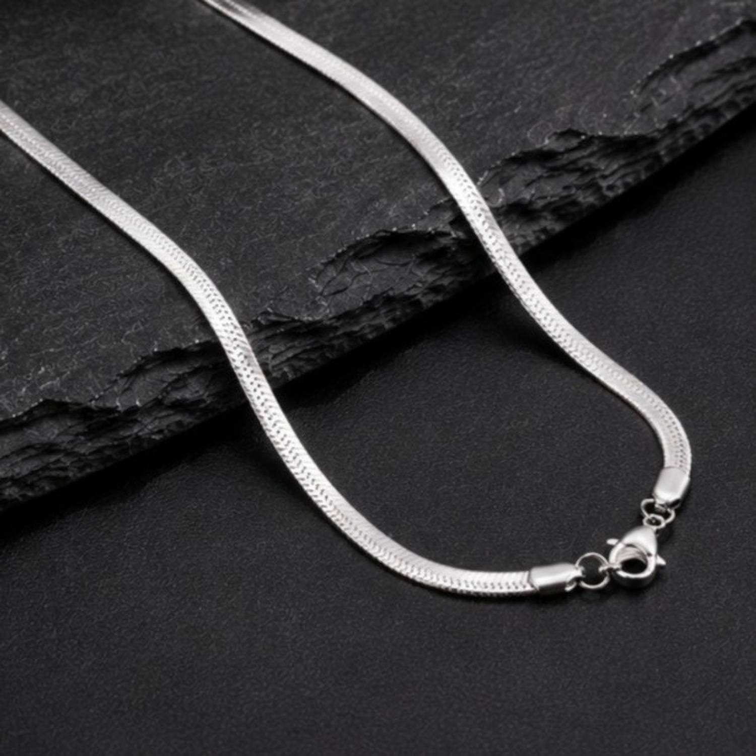 Accessroz Premium Snake Chain Necklace for Men - Image 3