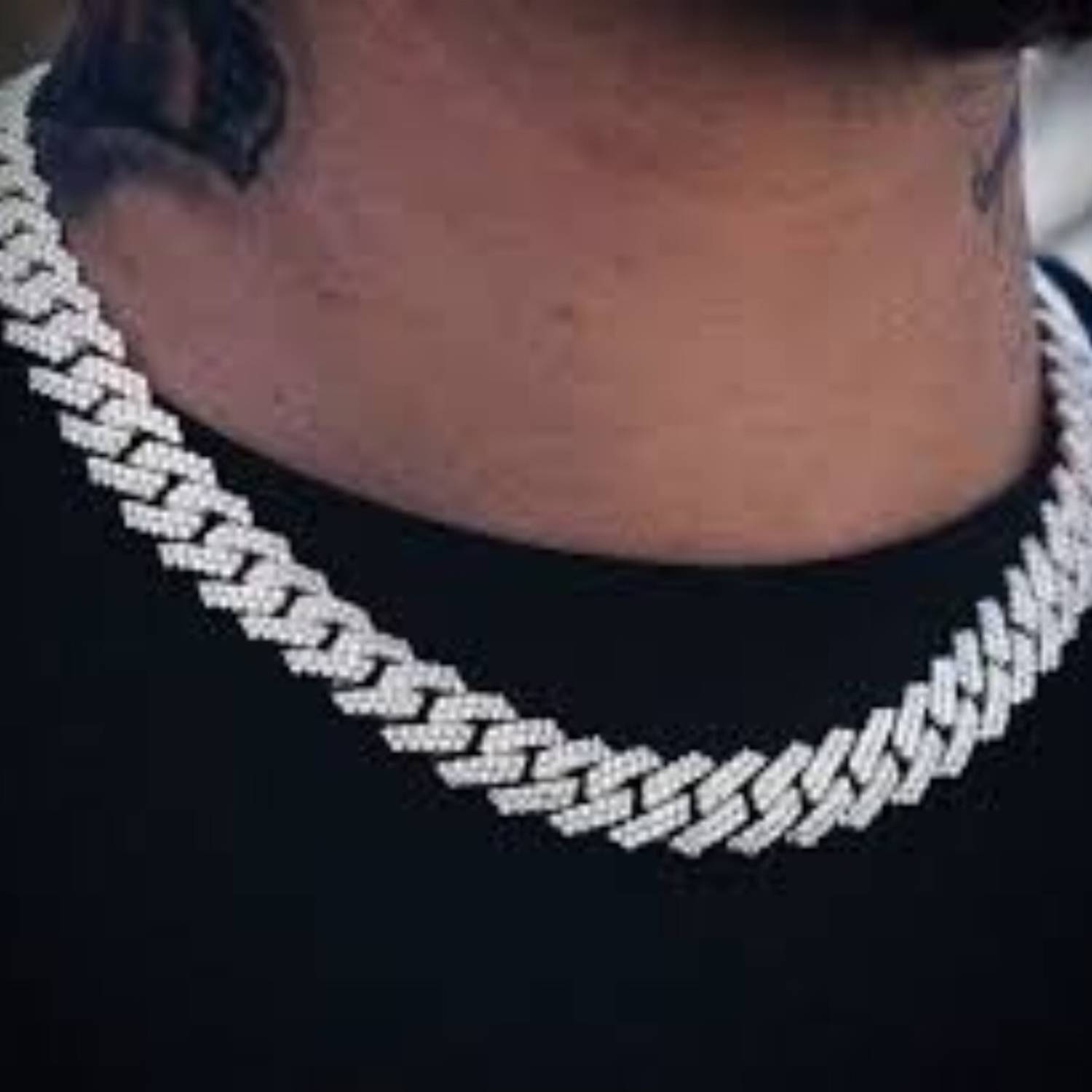 kazare Men Rhodium Plated Alloy Chain - Image 5