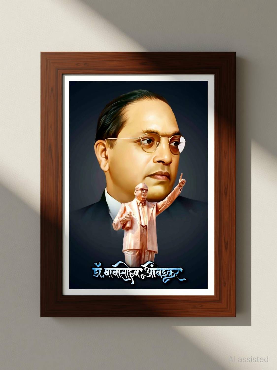 DECOROLOGYY Wood Wall Photo Frame - Image 2