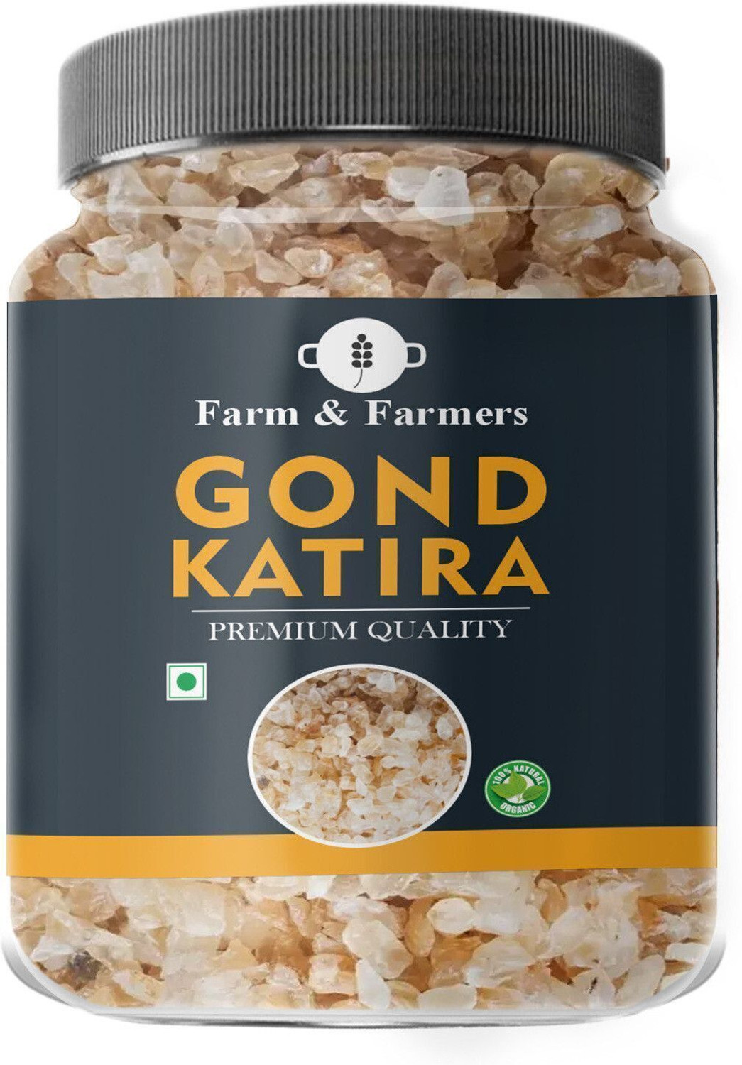 Farm & Farmers Pure Natural Organic Gond Kataria with maximum health benefits 150g Assorted Seeds & Nuts