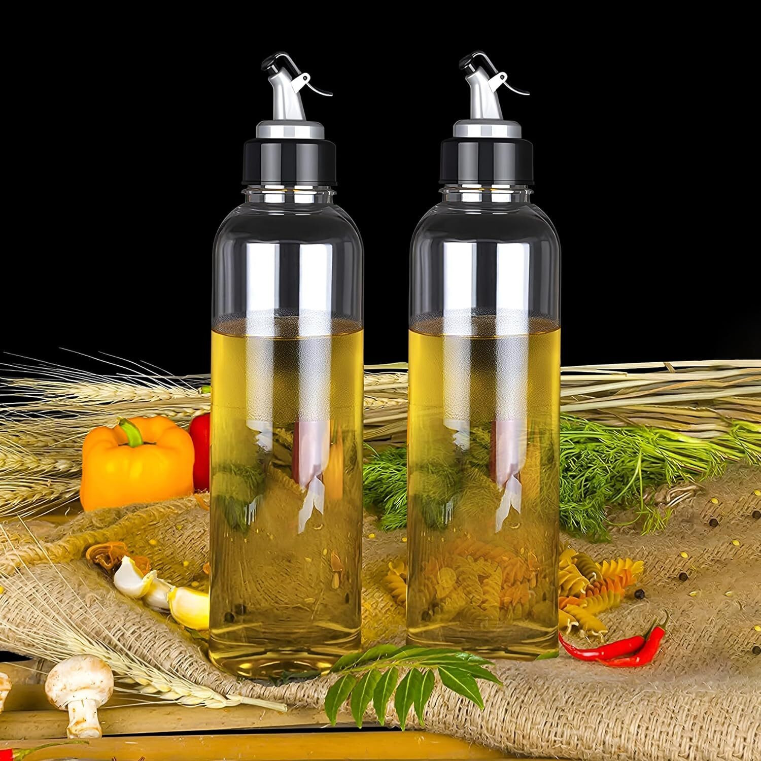 Quickmart 1000 ml Cooking Oil Dispenser Set