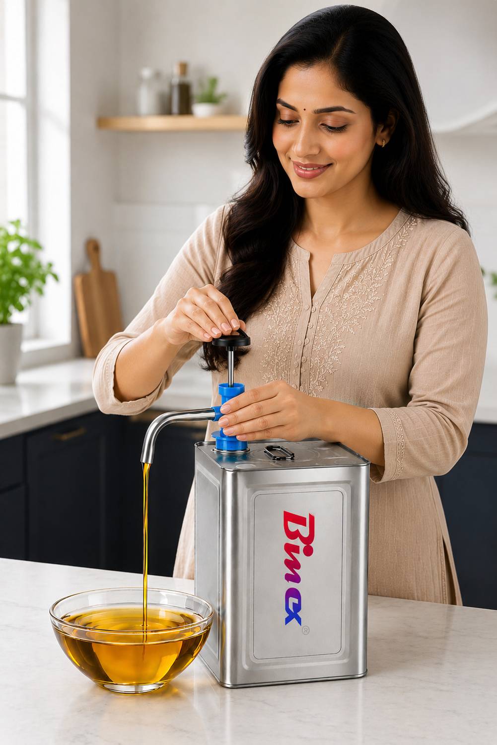 Bimex 1500 ml Cooking Oil Dispenser 1.5 L - Image 5