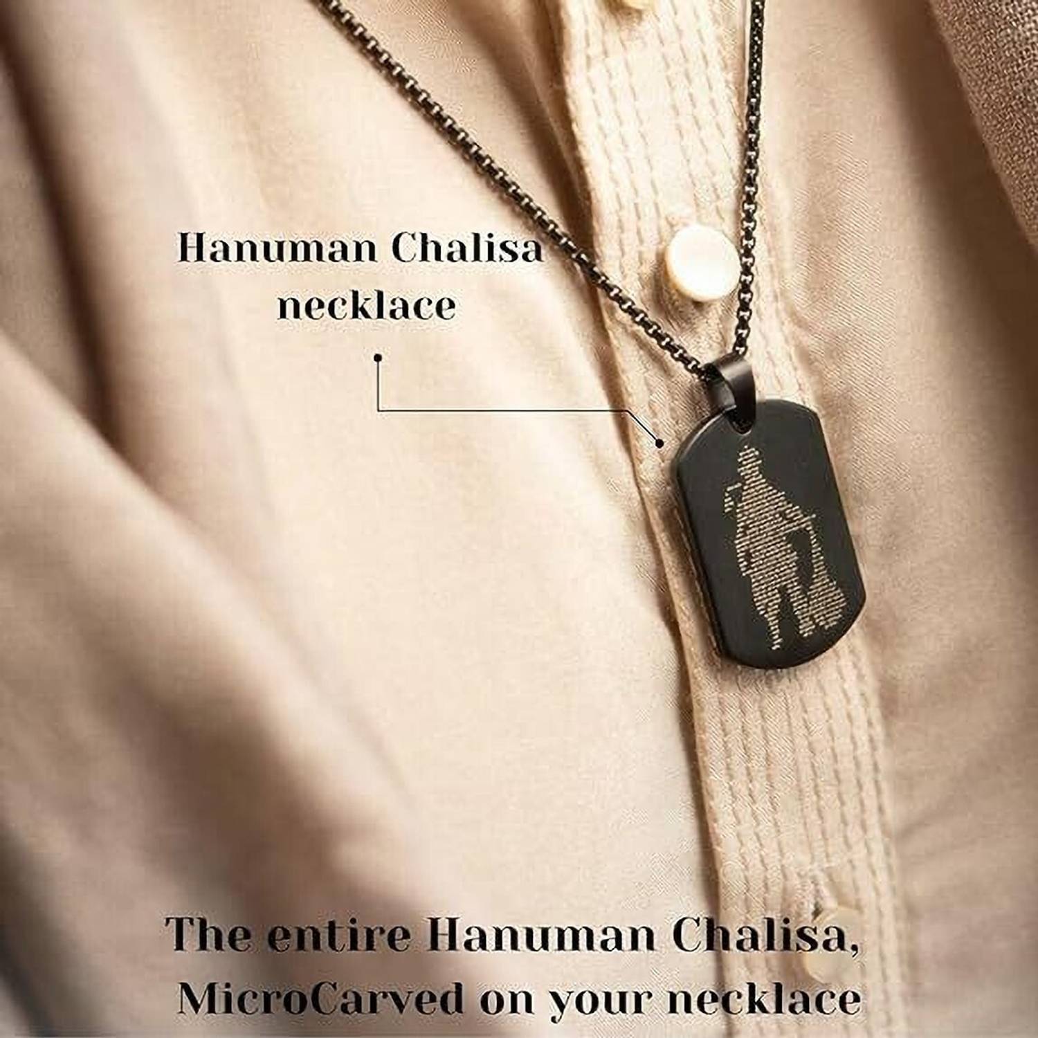 Divine rudras Hanuman Chalisa Locket - Image 2