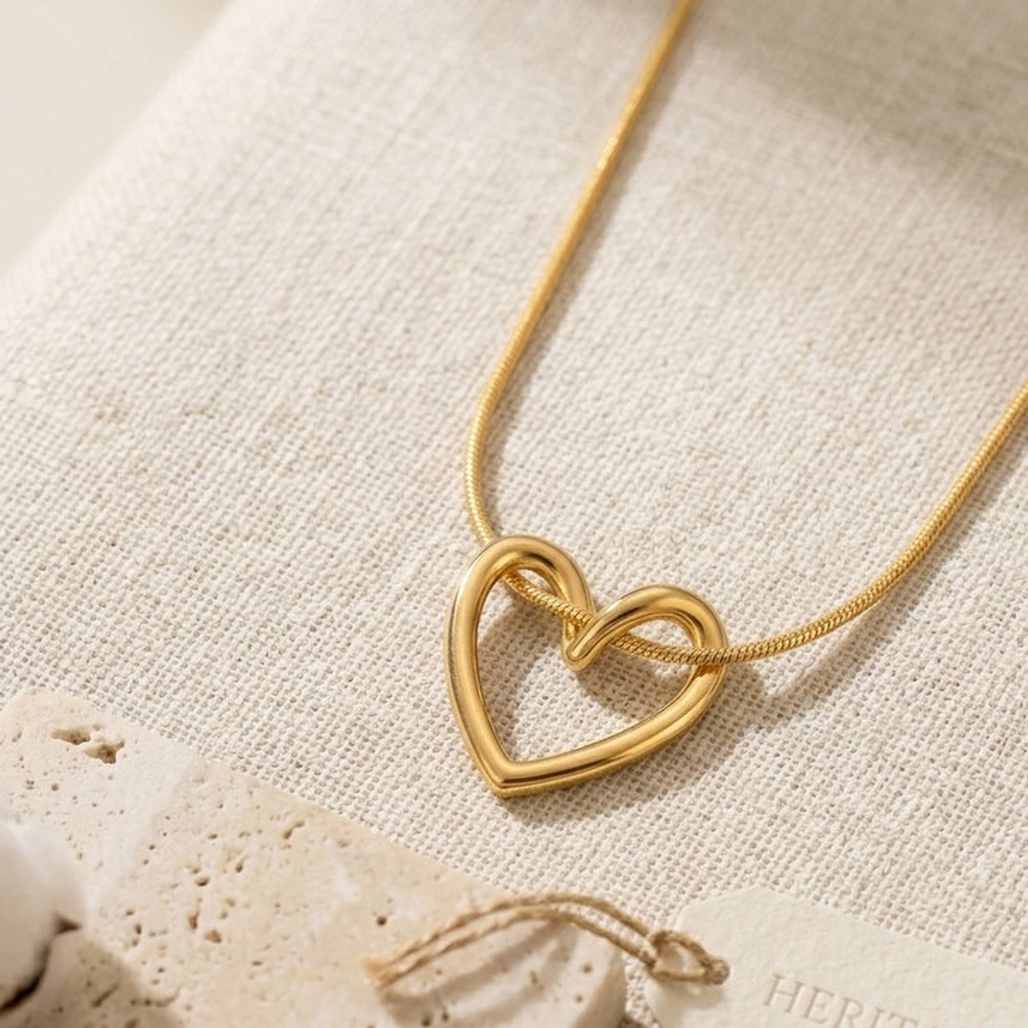 MoonPearl Gold-plated Stainless Steel Necklace - Image 3
