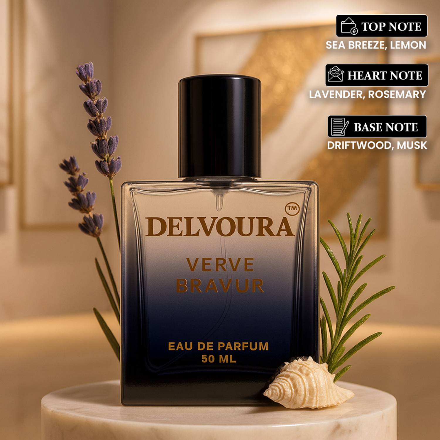 DELVOURA SH-inmortal-zafir,verve-bravur Eau de Parfum - 100 ml - Image 1