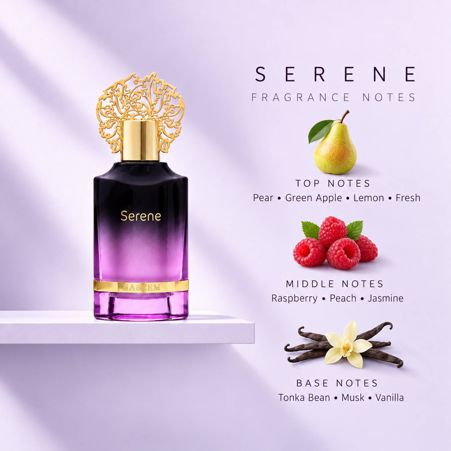 NASEEM Serene Aqua Perfume 55 ml - Image 3