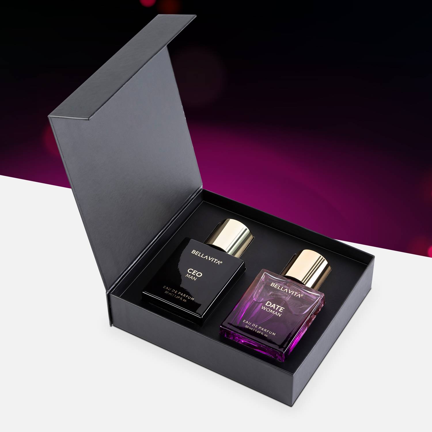BELLAVITA CEO Man & DATE Woman Pack of 2 · 50 ml (100 ml total) - Image 3