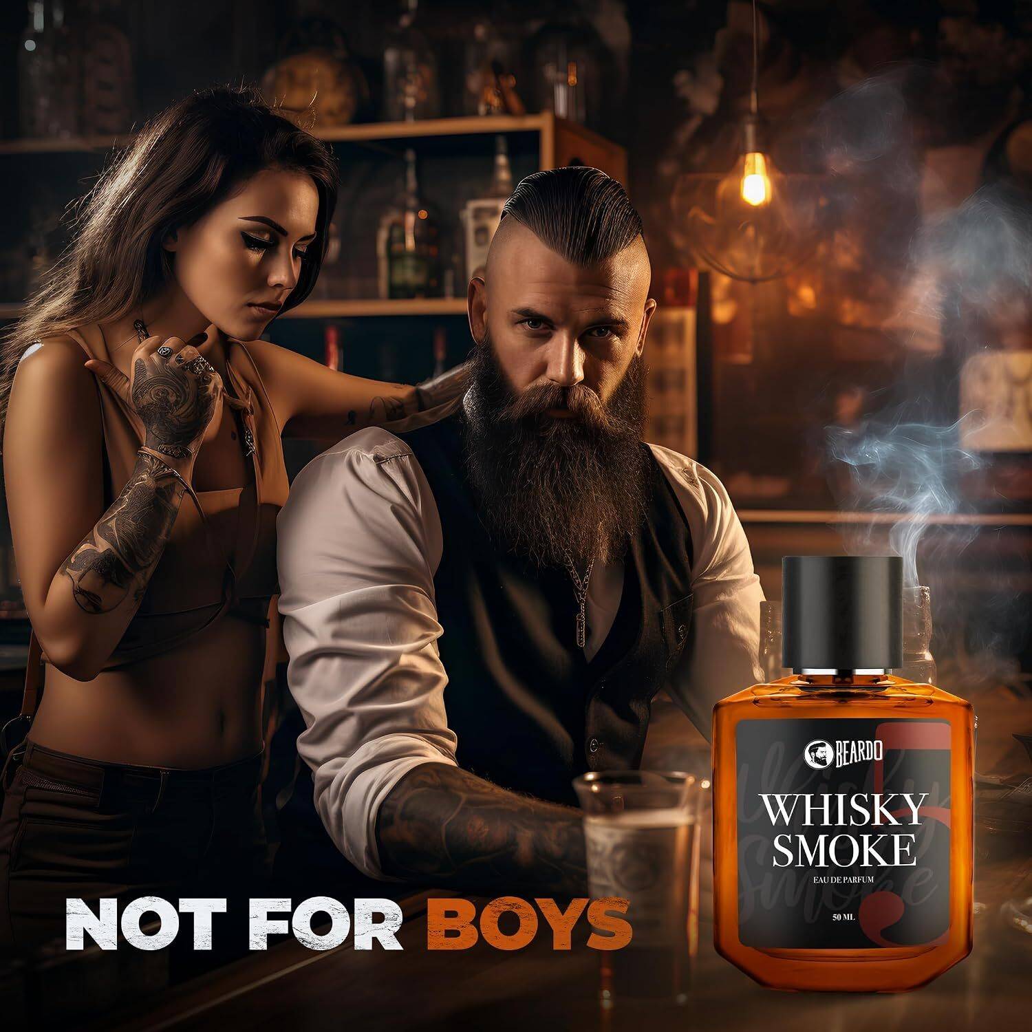 BEARDO Whisky Smoke Perfume 170ml - Image 2